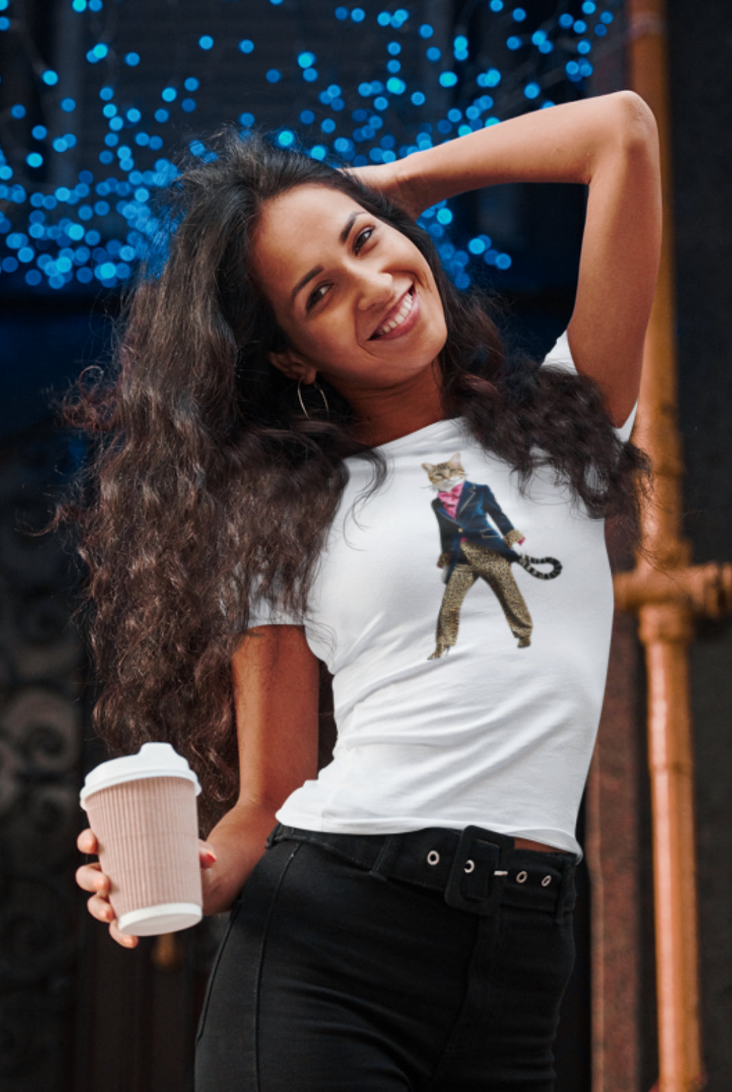FELIS- Camiseta Unisex de Algodón Ultra Fino