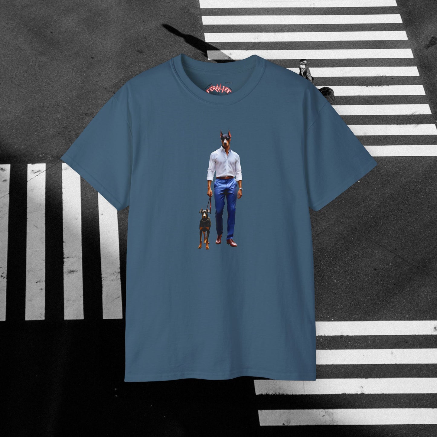 PINCHER- Camiseta Unisex de Algodón Ultrafino