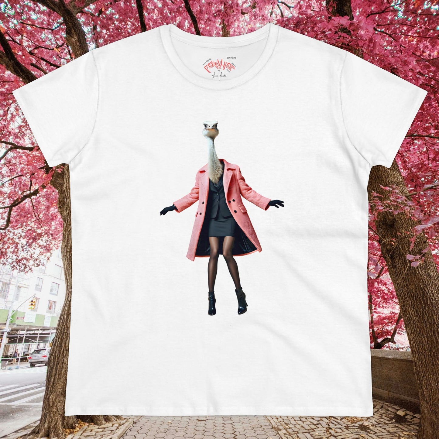 DUCHESS Women's Midweight Cotton Tee