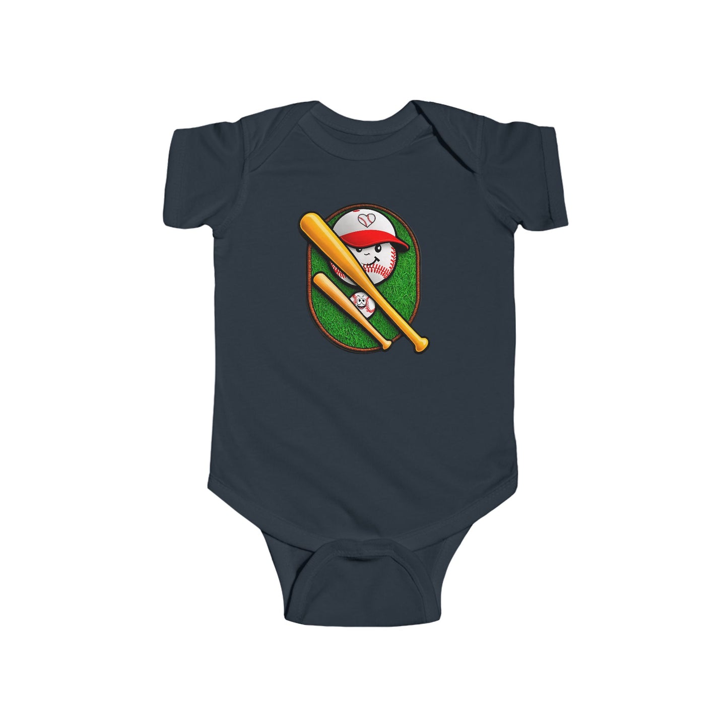 ROCKET Infant Fine Jersey Bodysuit NB: 0 - 24 mo