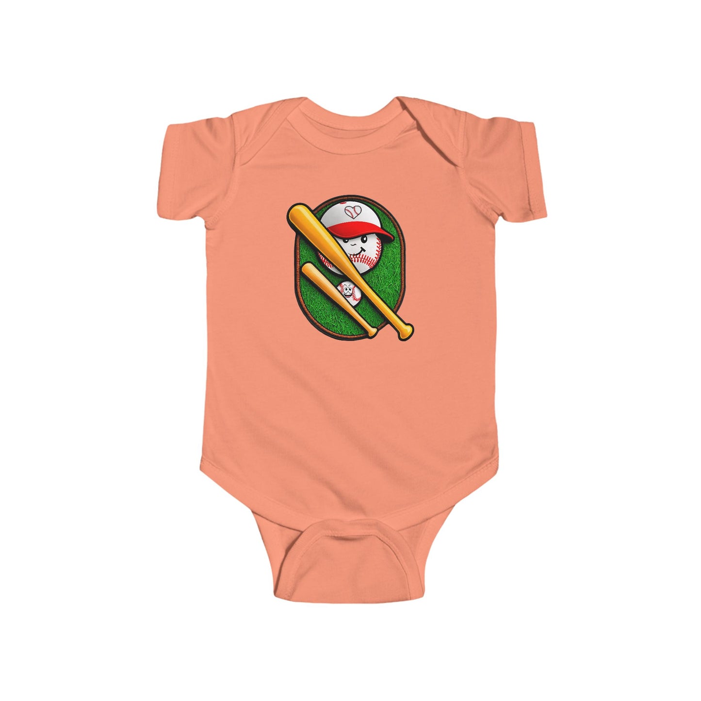 ROCKET Infant Fine Jersey Bodysuit NB: 0 - 24 mo