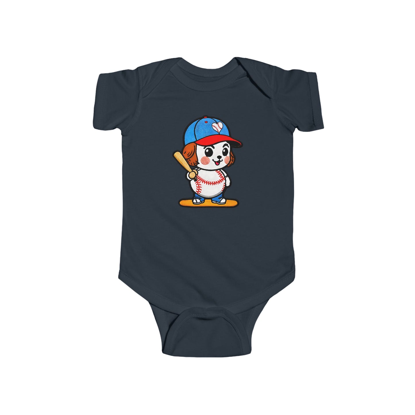 PEANUT Infant Fine Jersey Bodysuit NB: 0 - 24 mo