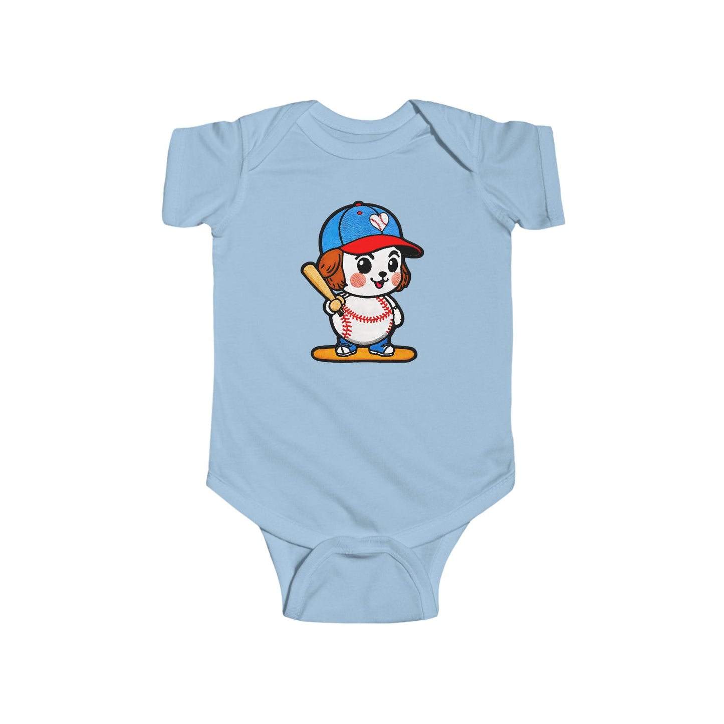 PEANUT Infant Fine Jersey Bodysuit NB: 0 - 24 mo