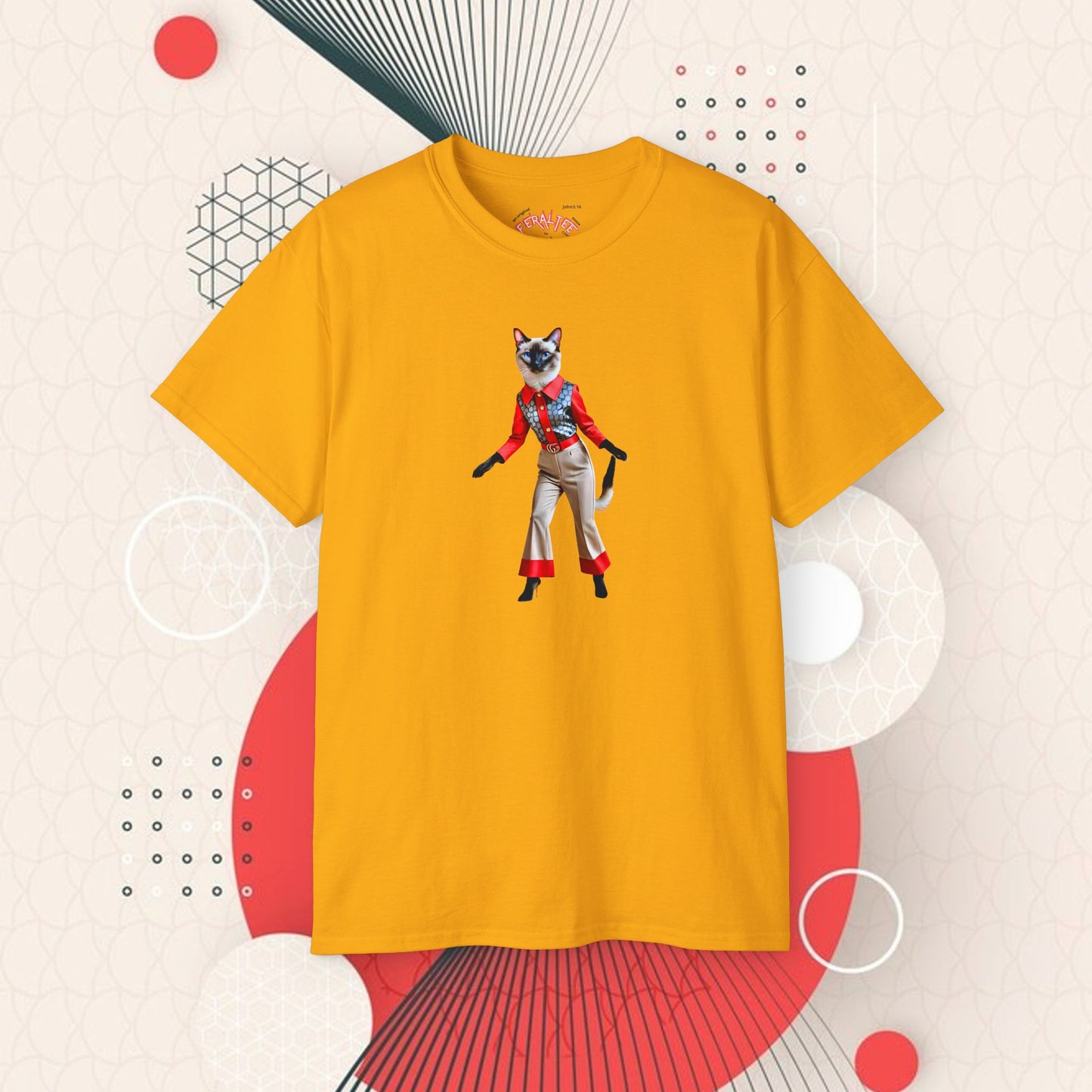 MOON DIAMOND- Camiseta Unisex de Algodón Ultra Fino