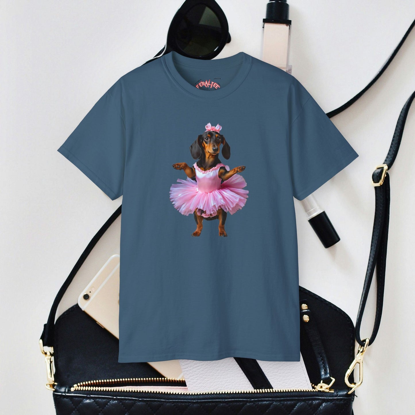 DASCHER- Camiseta Unisex de Algodón Ultra Fino