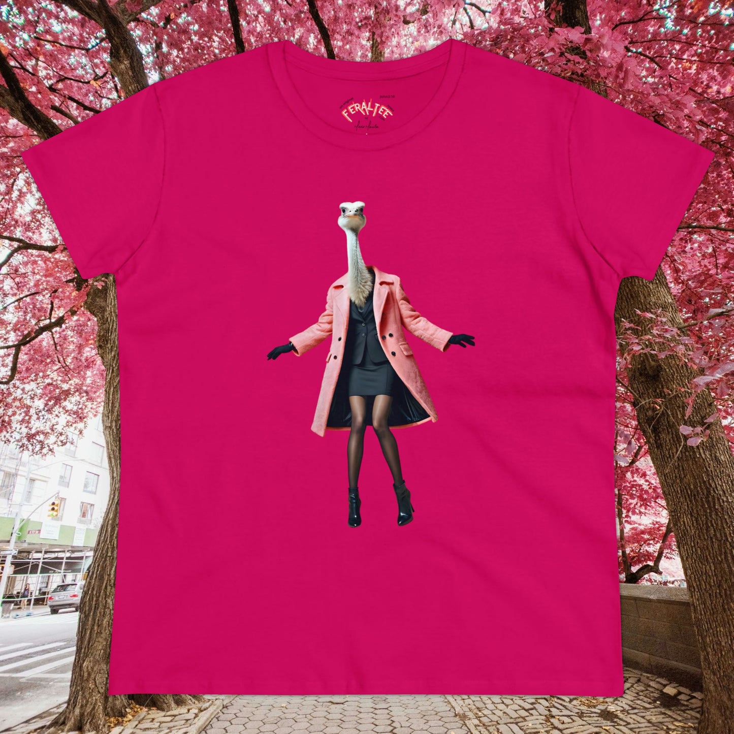DUCHESS Women's Midweight Cotton Tee