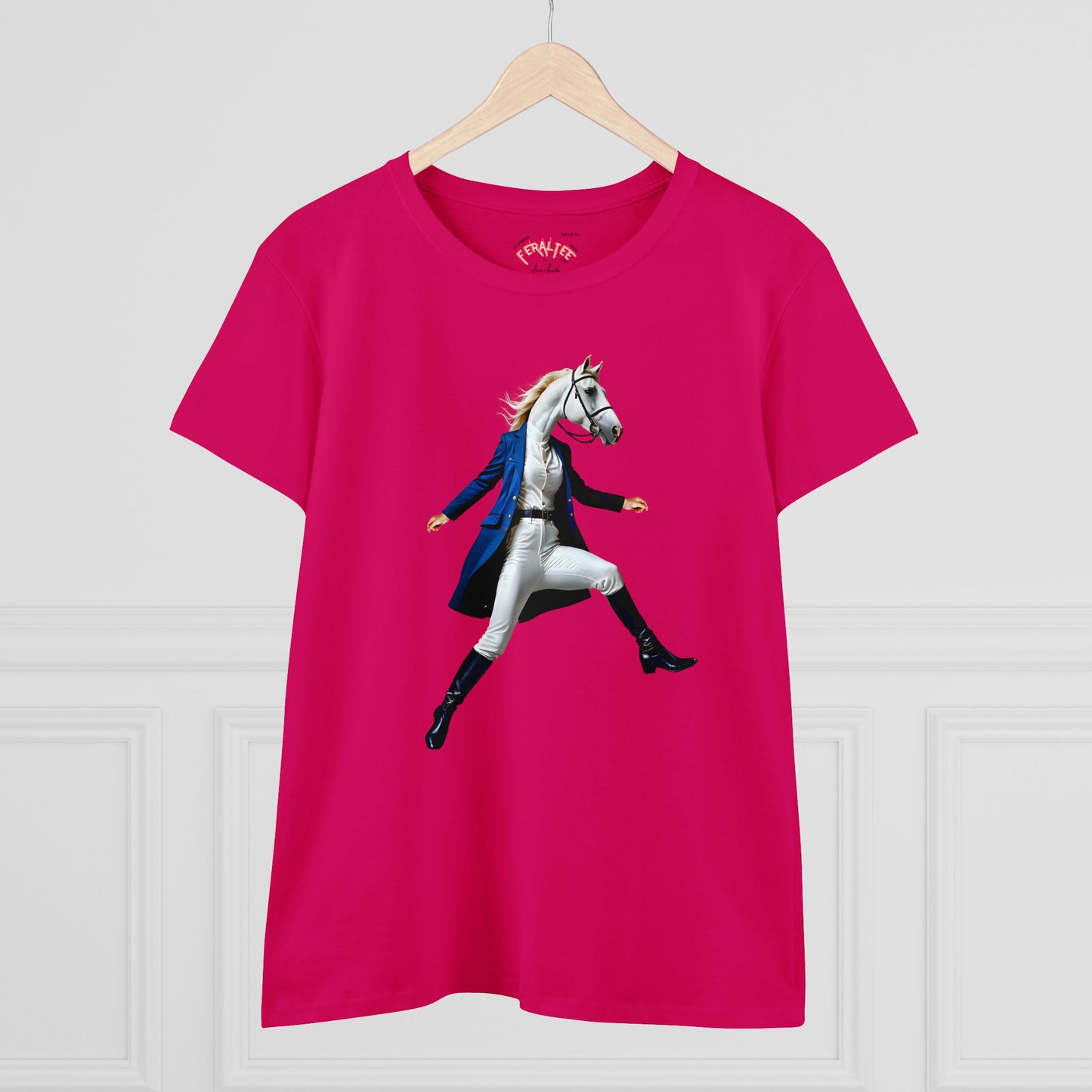 BELLE Women's Midweight Cotton Tee