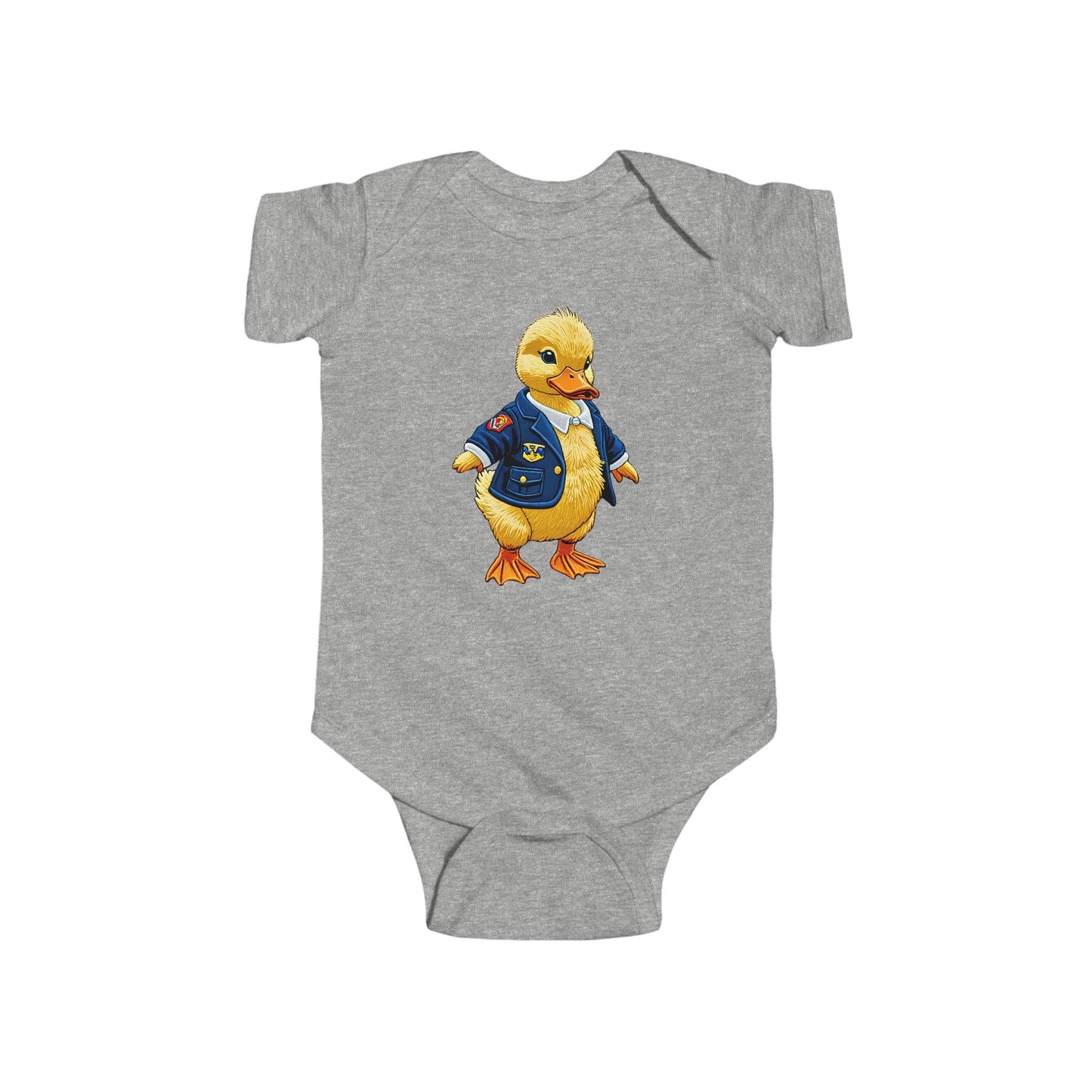 DUCKY DENIM Infant Fine Jersey Bodysuit NB: 0 - 24 mo