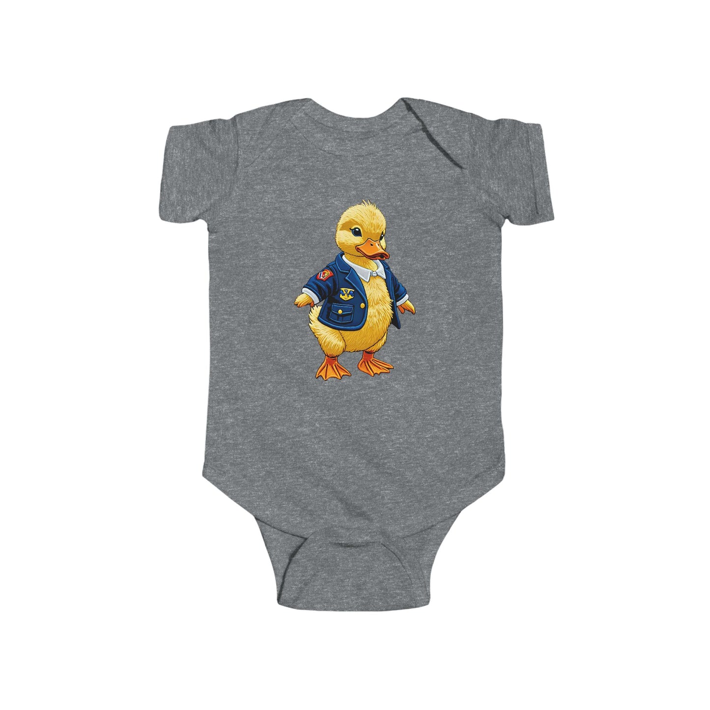 DUCKY DENIM Infant Fine Jersey Bodysuit NB: 0 - 24 mo
