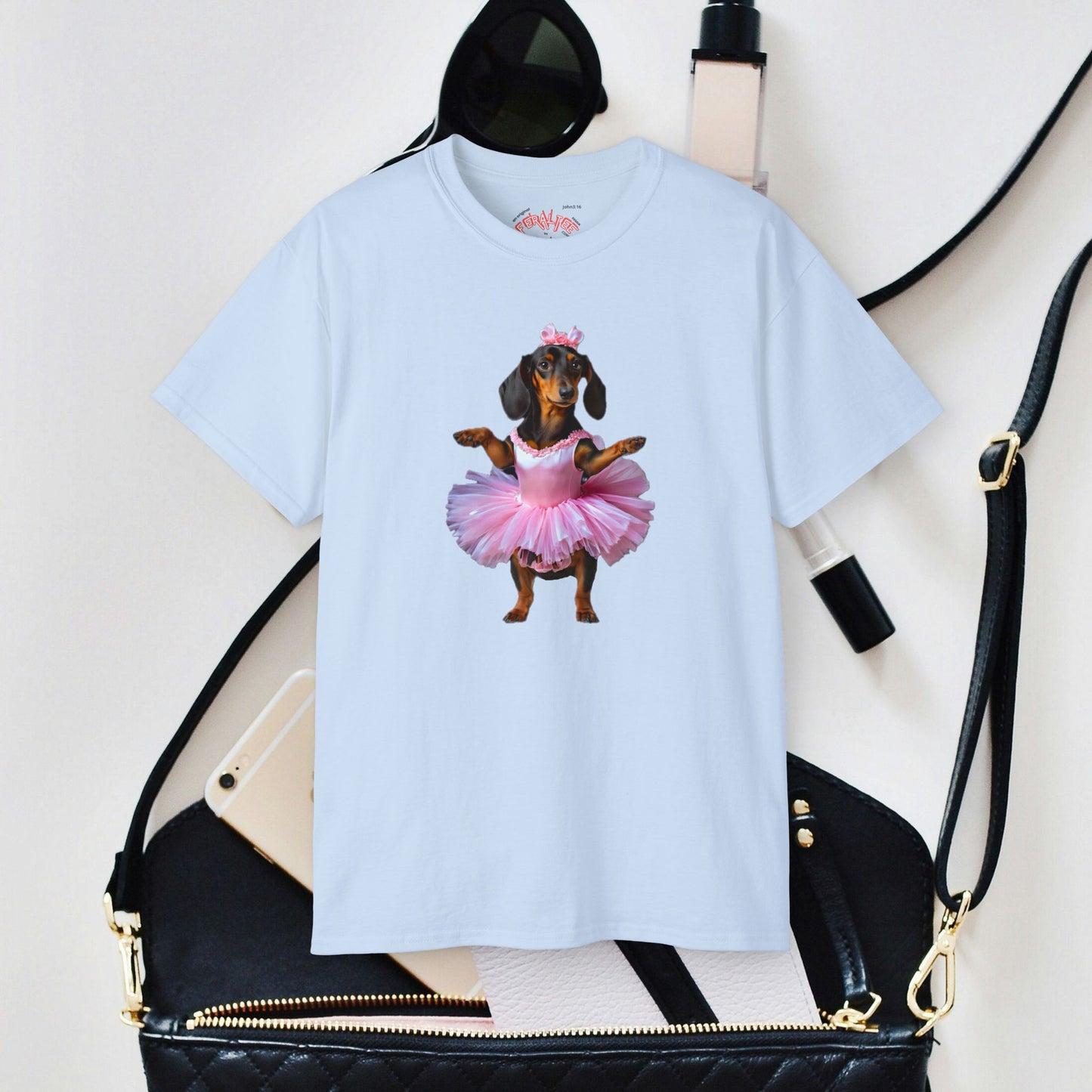 DASCHER- Camiseta Unisex de Algodón Ultra Fino