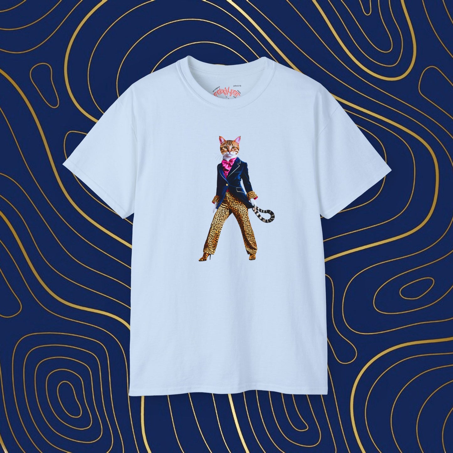FELIS- Camiseta Unisex de Algodón Ultra Fino
