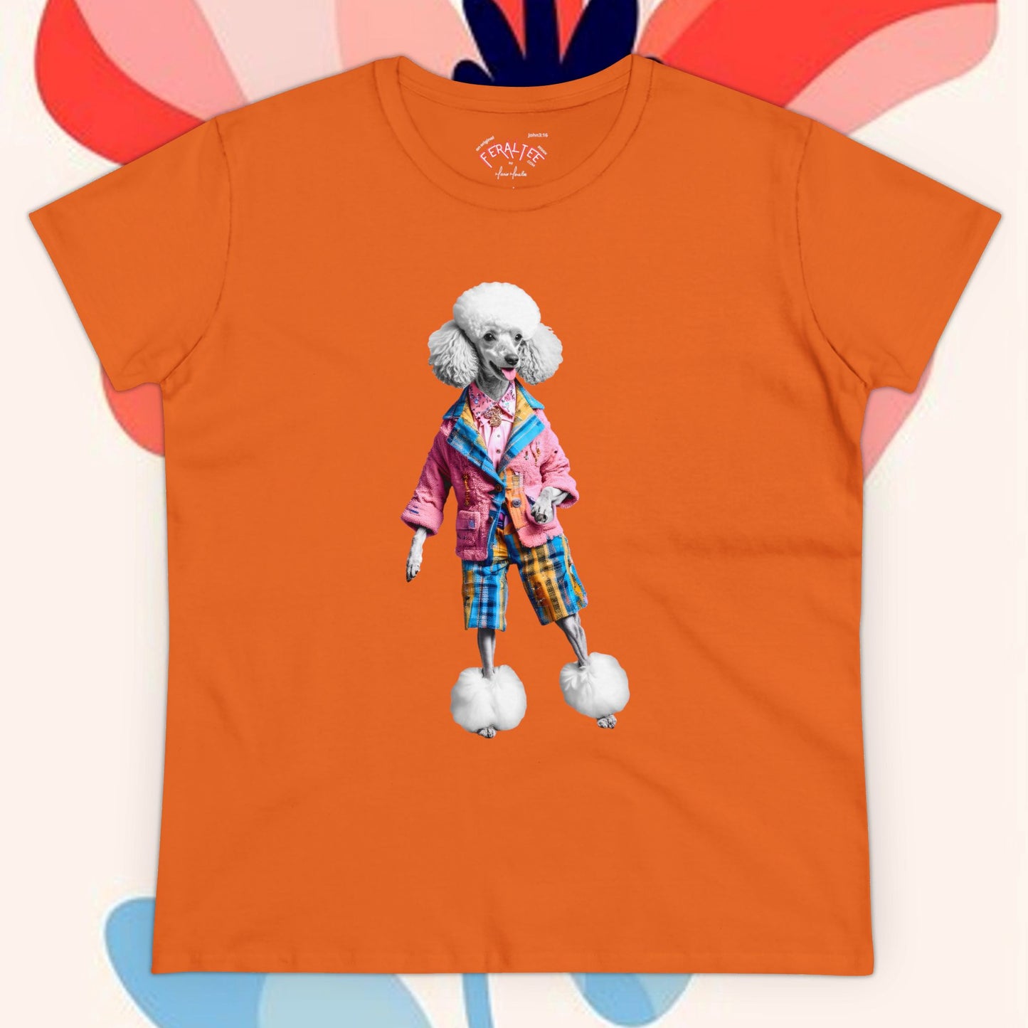 Camiseta de algodón de peso medio para mujer CHIENNE