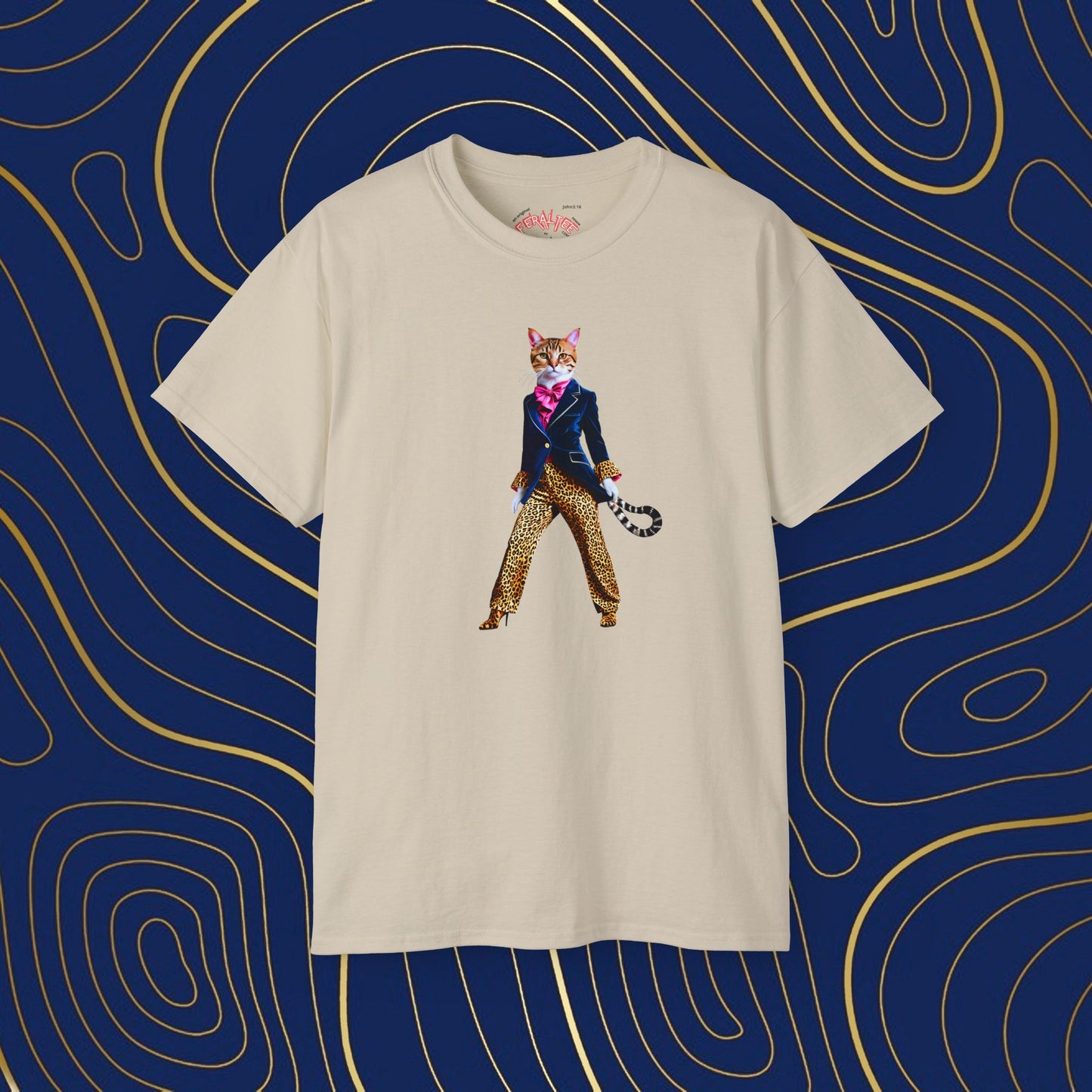 FELIS- Camiseta Unisex de Algodón Ultra Fino