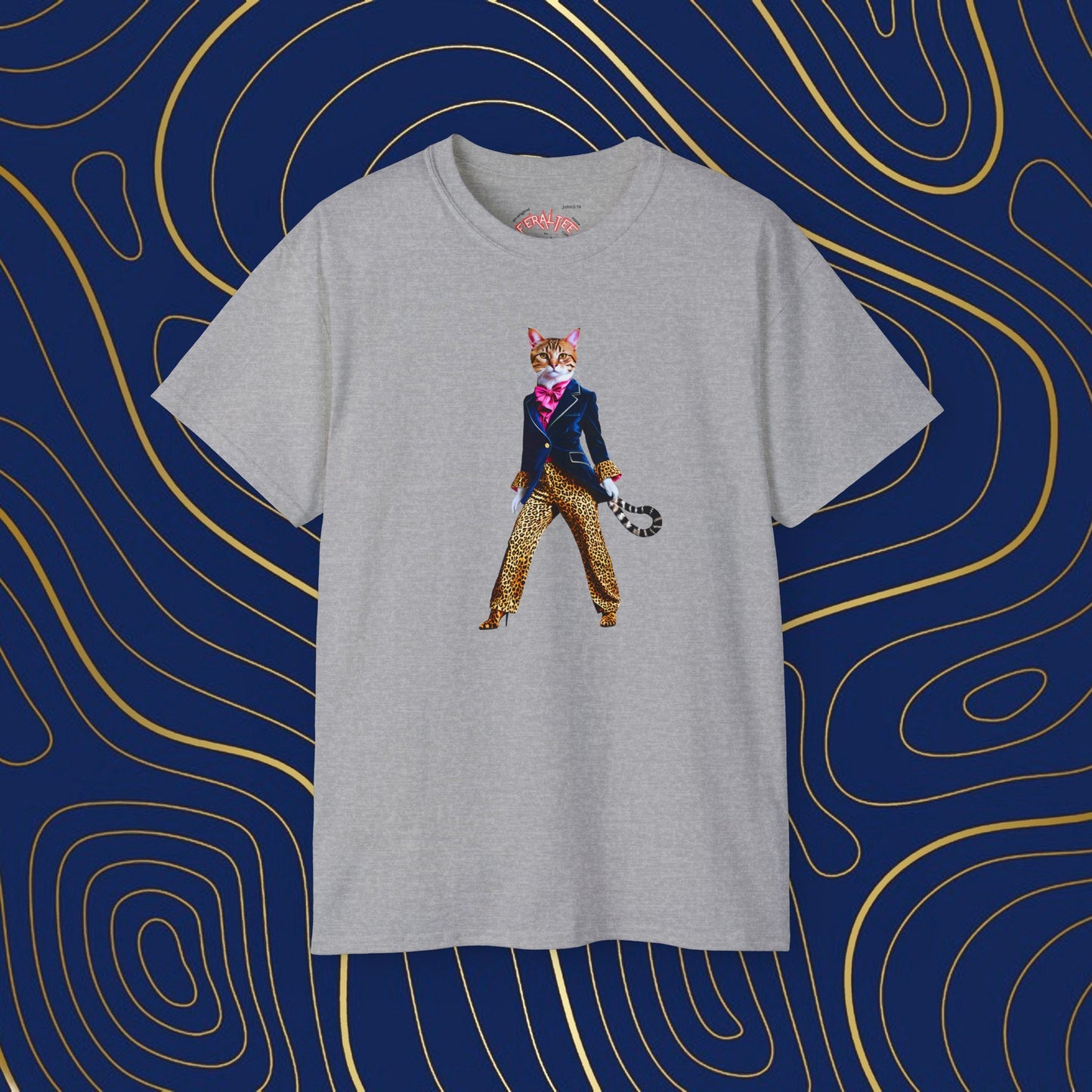 FELIS- Camiseta Unisex de Algodón Ultra Fino