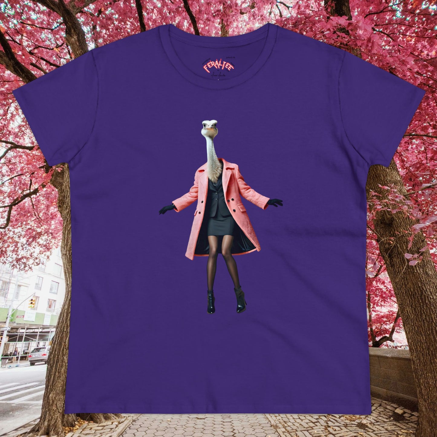 DUCHESS Women's Midweight Cotton Tee