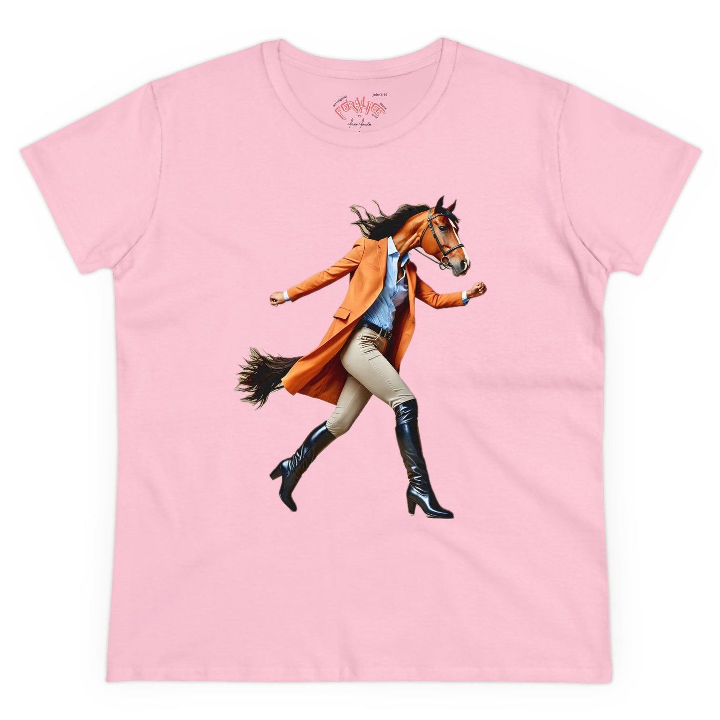 JUMENT Women's Midweight Cotton Tee - 6 Colors Available