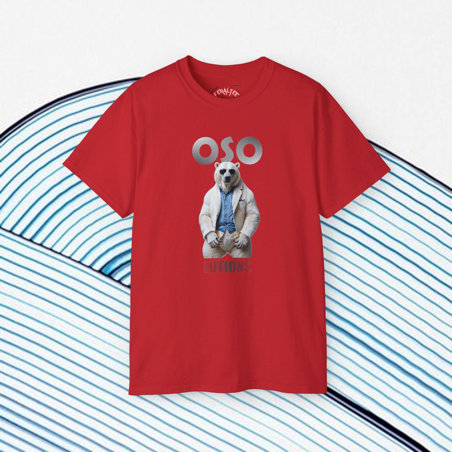 OSO-LUTIONS- Camiseta Unisex de Algodón Ultra Suave