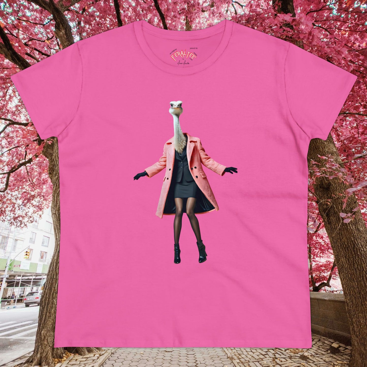 DUCHESS Women's Midweight Cotton Tee