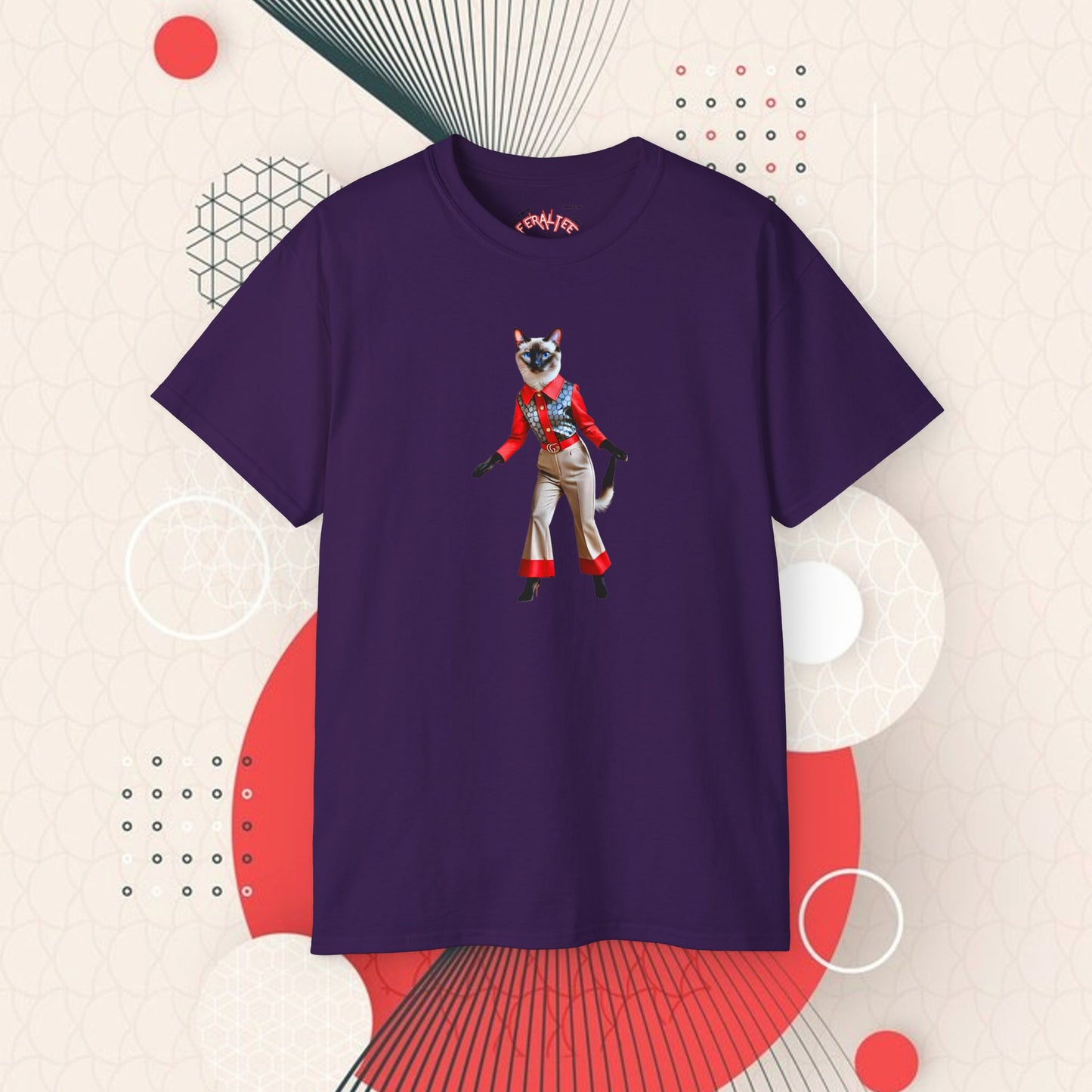 MOON DIAMOND- Camiseta Unisex de Algodón Ultra Fino