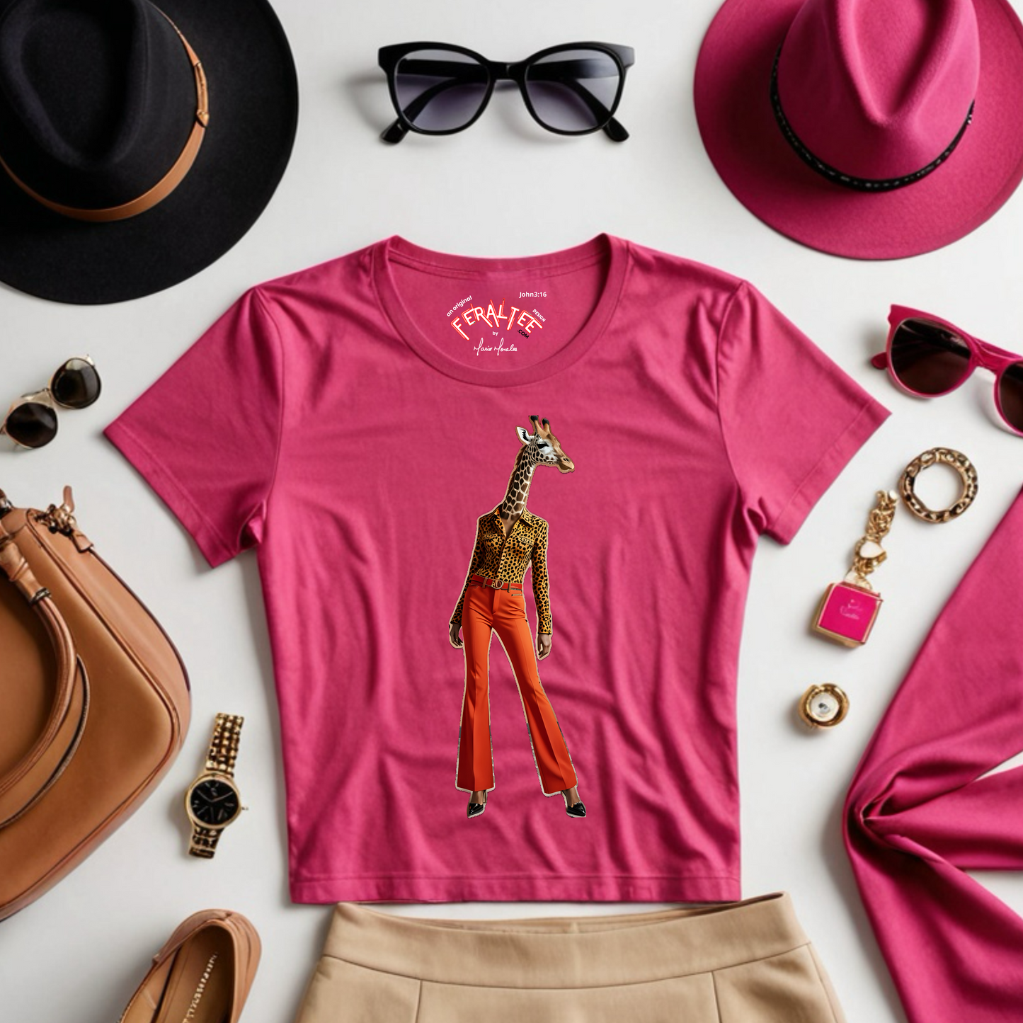 GIRASOL Women's Midweight Cotton Tee - 6 Colors Available