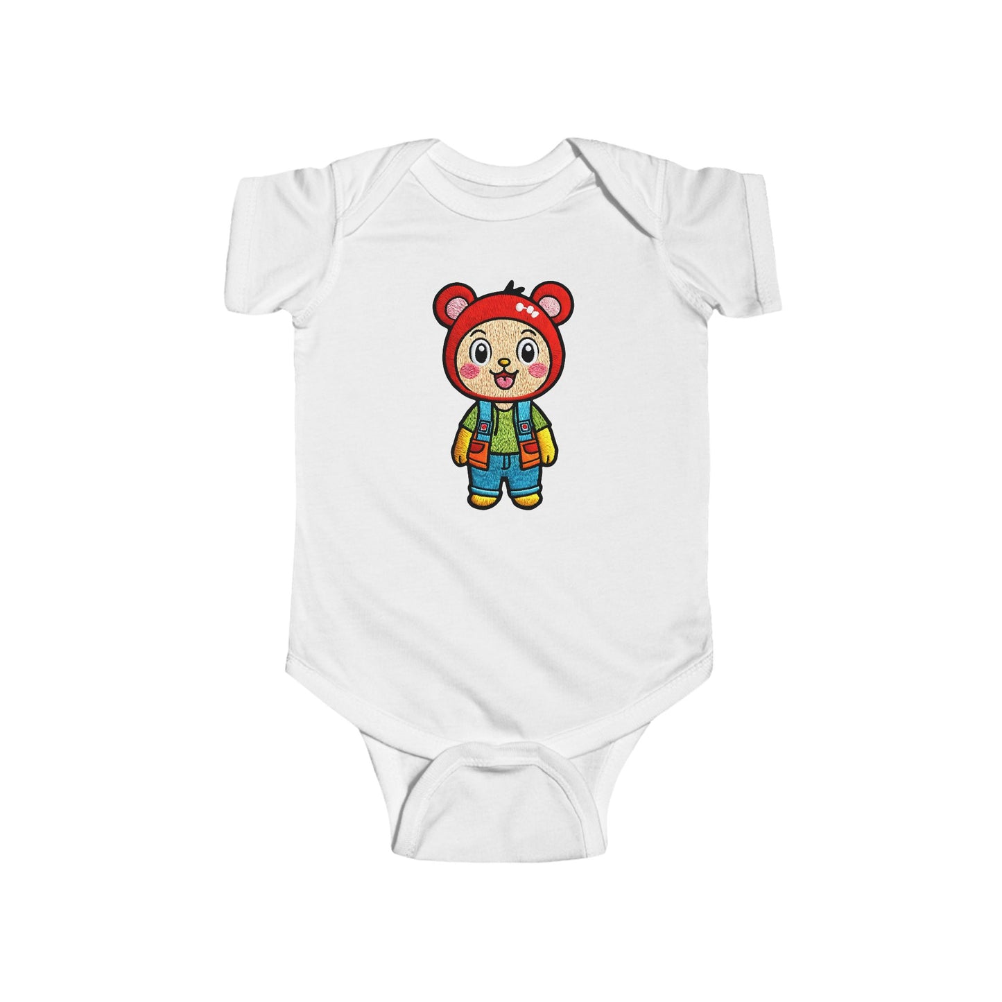 BUDDY Infant Fine Jersey Bodysuit NB: 0 - 24 mo