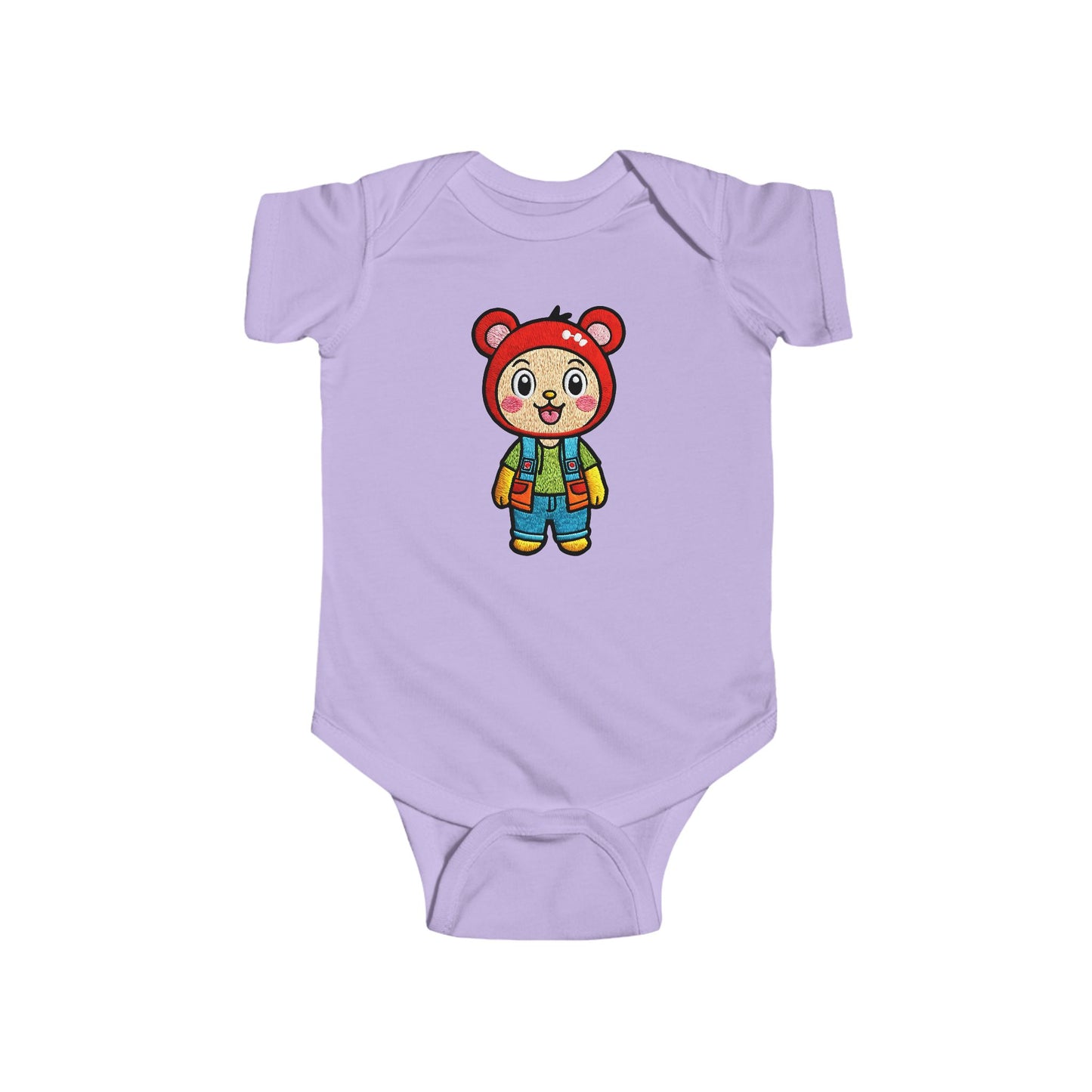 BUDDY Infant Fine Jersey Bodysuit NB: 0 - 24 mo