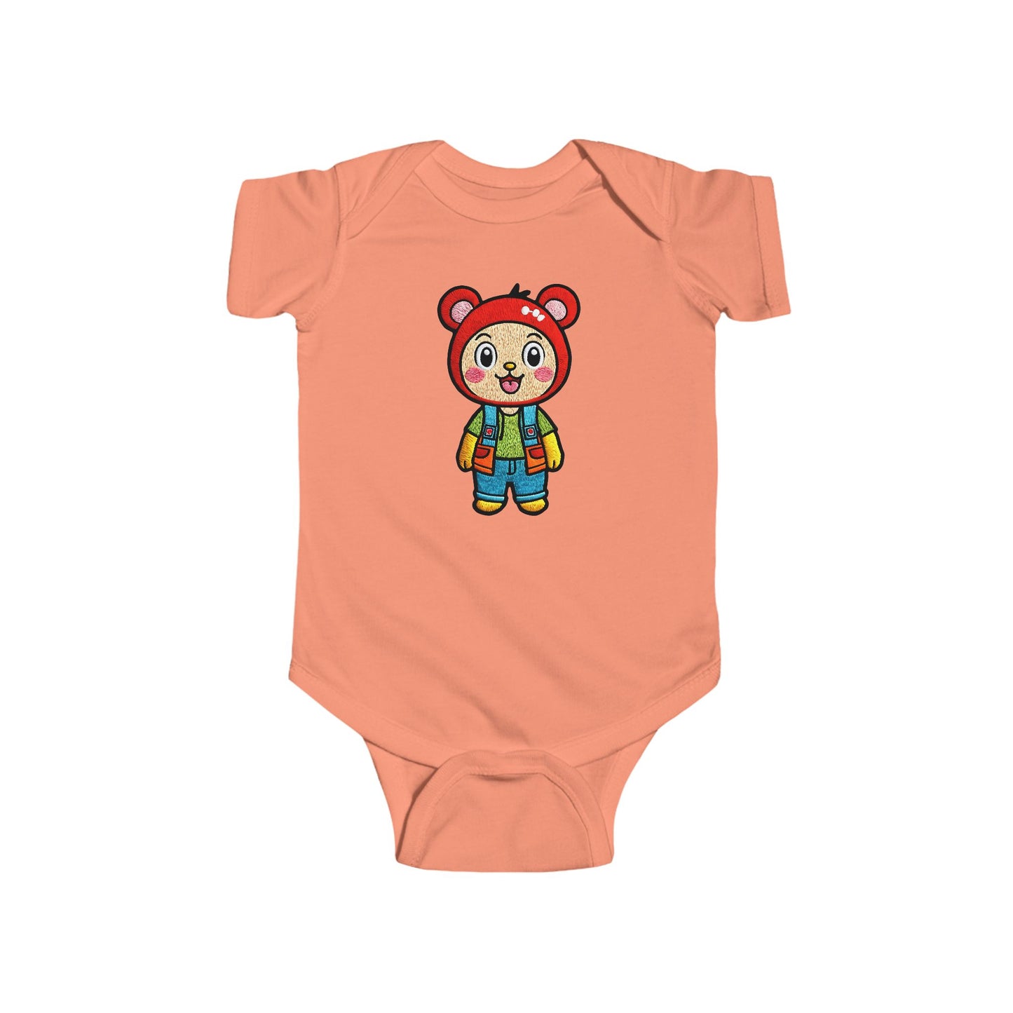 BUDDY Infant Fine Jersey Bodysuit NB: 0 - 24 mo