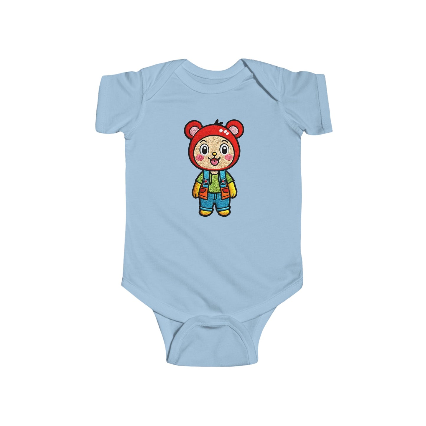 BUDDY Infant Fine Jersey Bodysuit NB: 0 - 24 mo