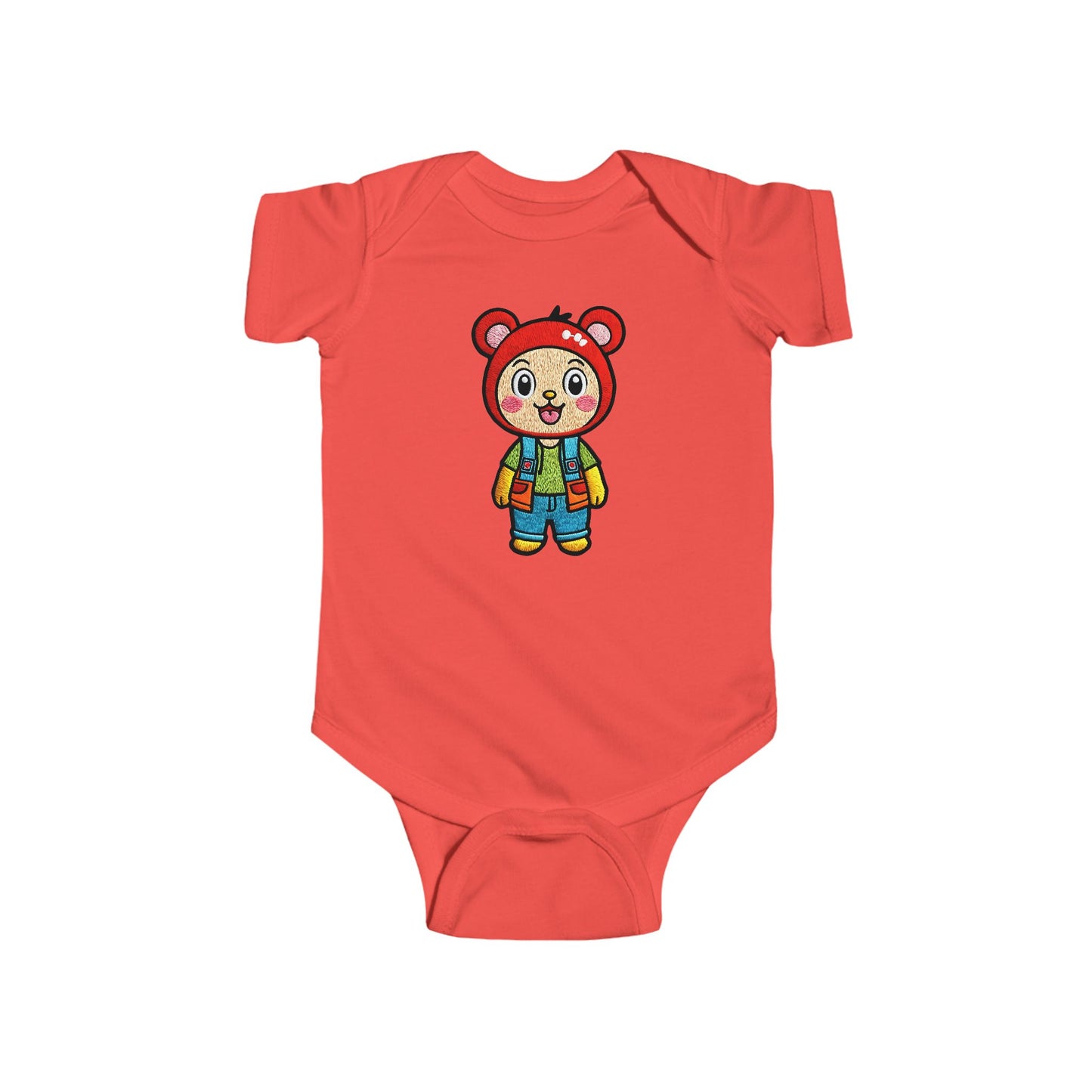 BUDDY Infant Fine Jersey Bodysuit NB: 0 - 24 mo