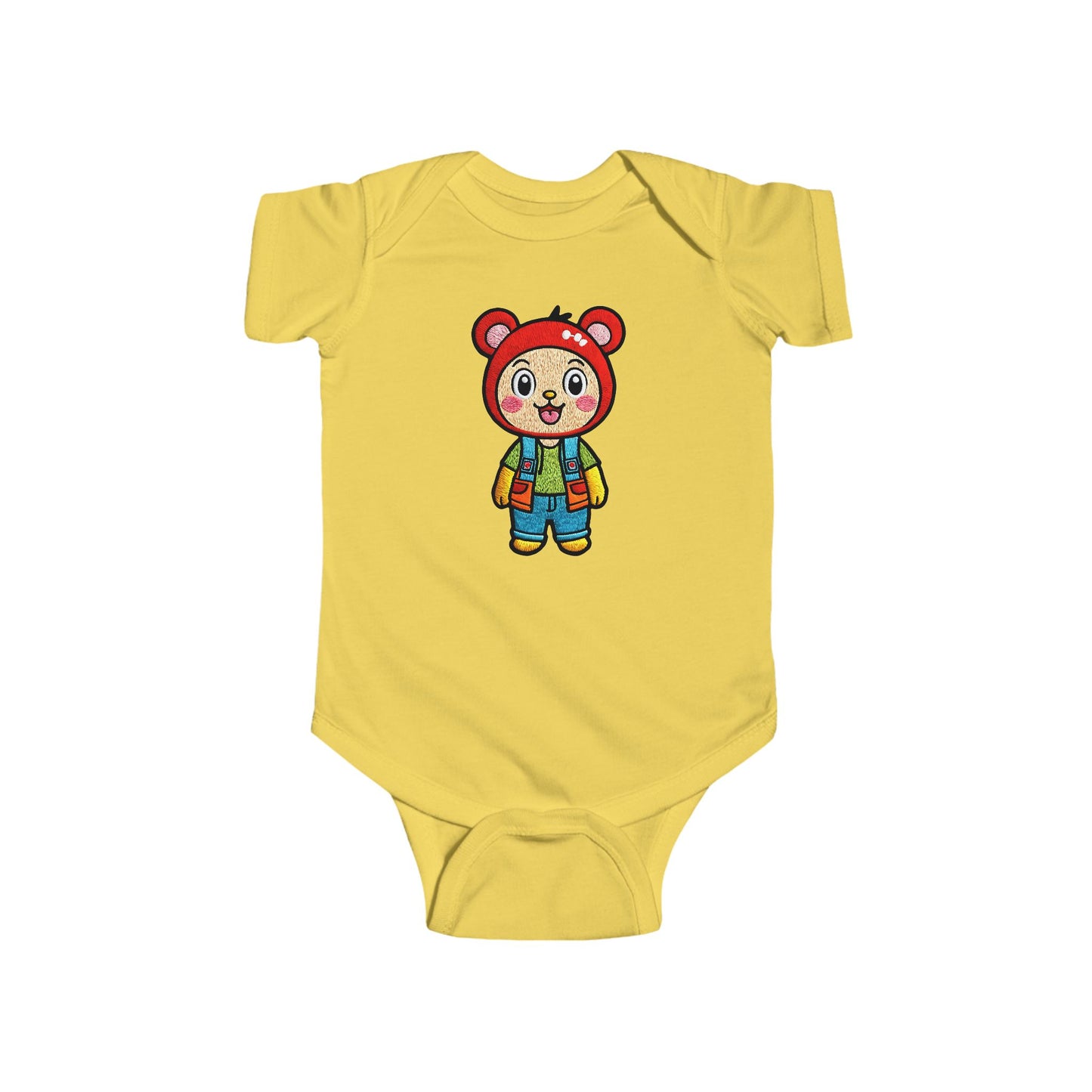 BUDDY Infant Fine Jersey Bodysuit NB: 0 - 24 mo