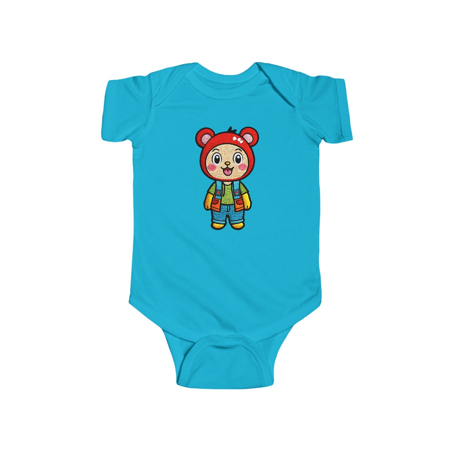 BUDDY Infant Fine Jersey Bodysuit NB: 0 - 24 mo