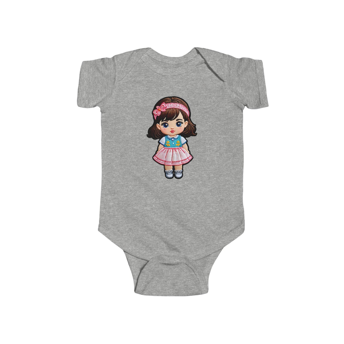 EMILY Infant Fine Jersey Bodysuit NB: 0-24 mos