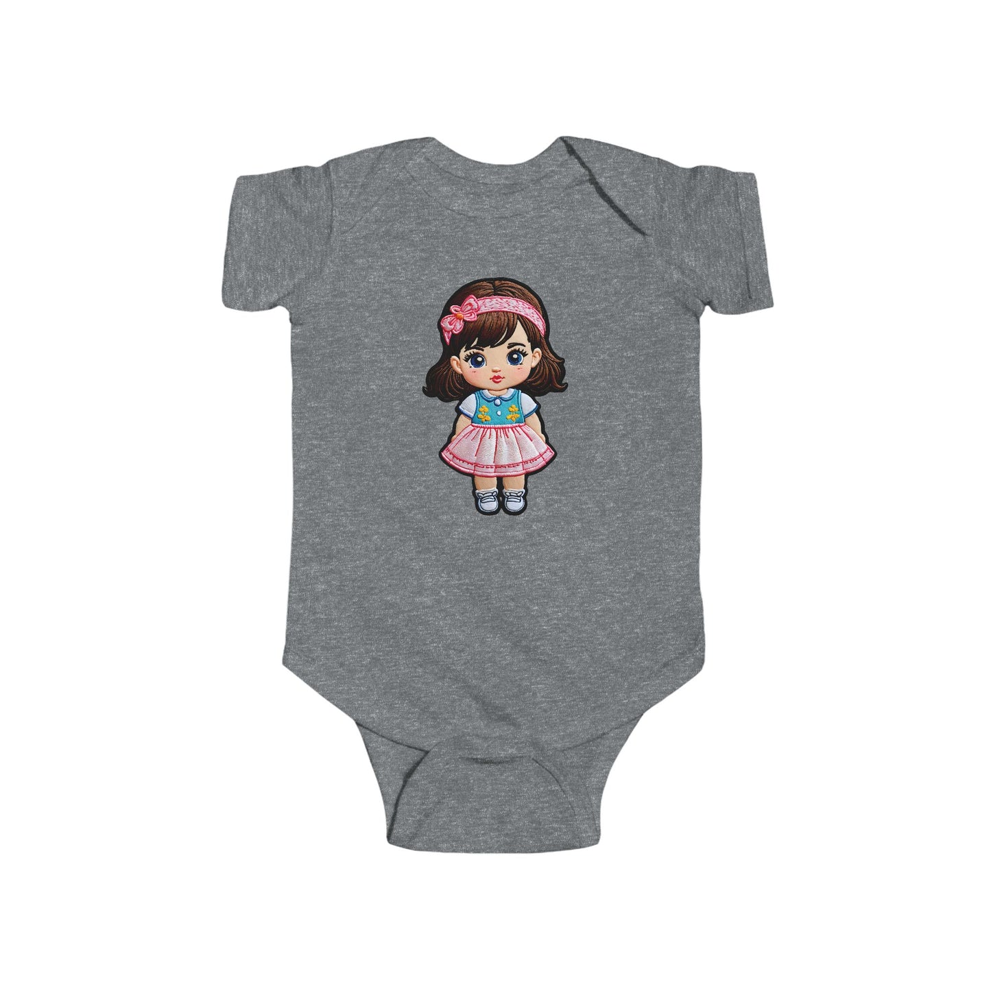 EMILY Infant Fine Jersey Bodysuit NB: 0-24 mos