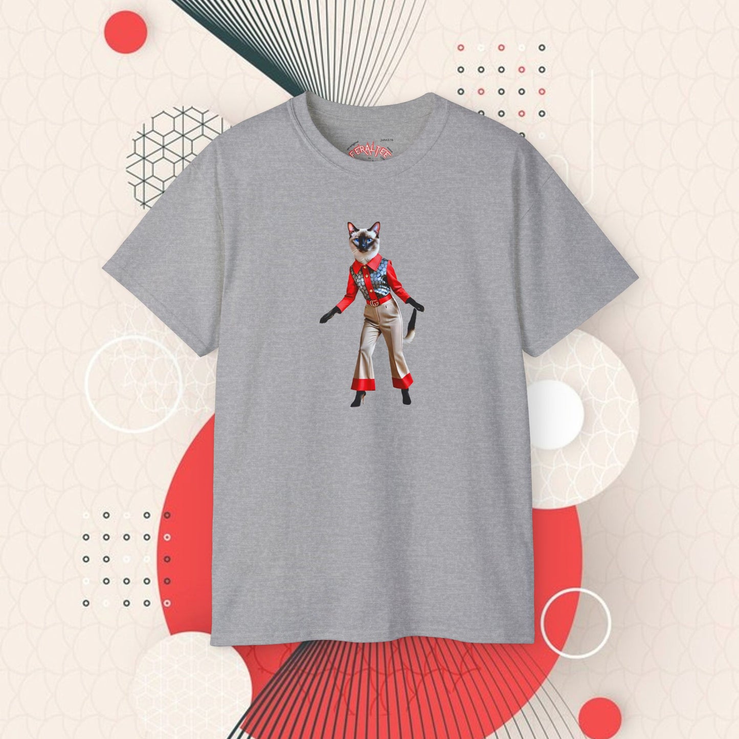 MOON DIAMOND- Camiseta Unisex de Algodón Ultra Fino