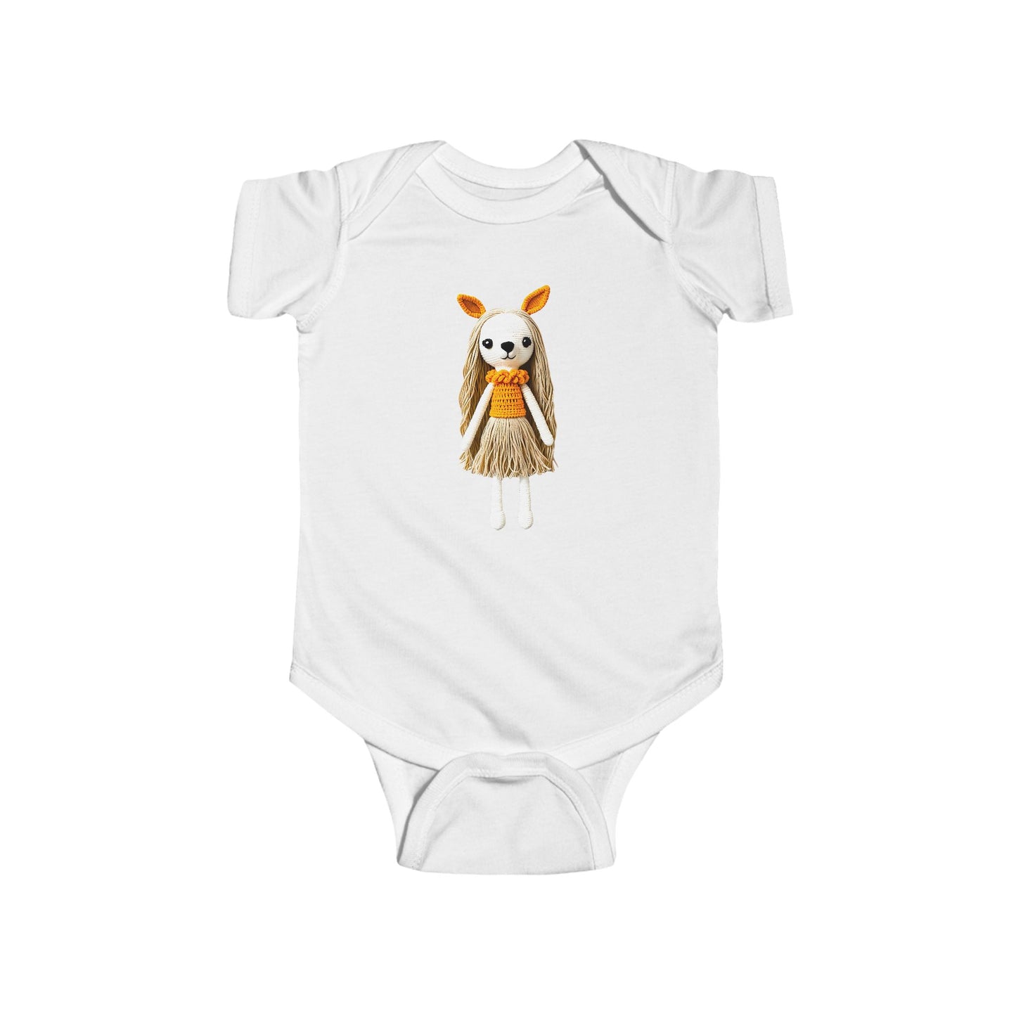 ISABELLA Infant Fine Jersey Bodysuit NB: 0-24 mos
