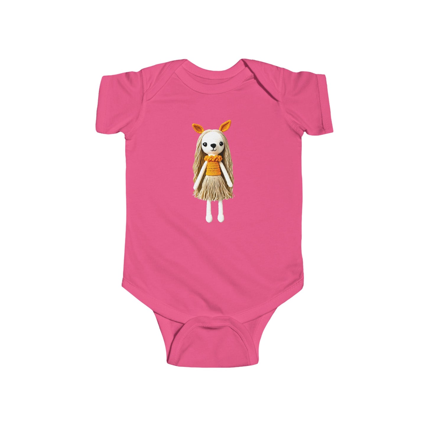 ISABELLA Infant Fine Jersey Bodysuit NB: 0-24 mos