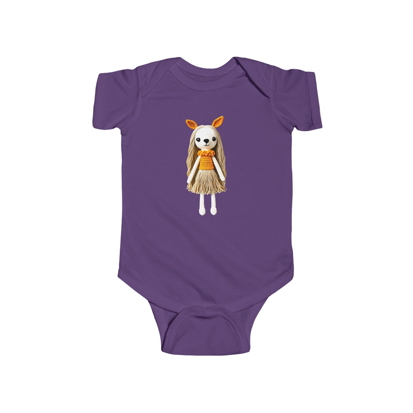 ISABELLA Infant Fine Jersey Bodysuit NB: 0-24 mos