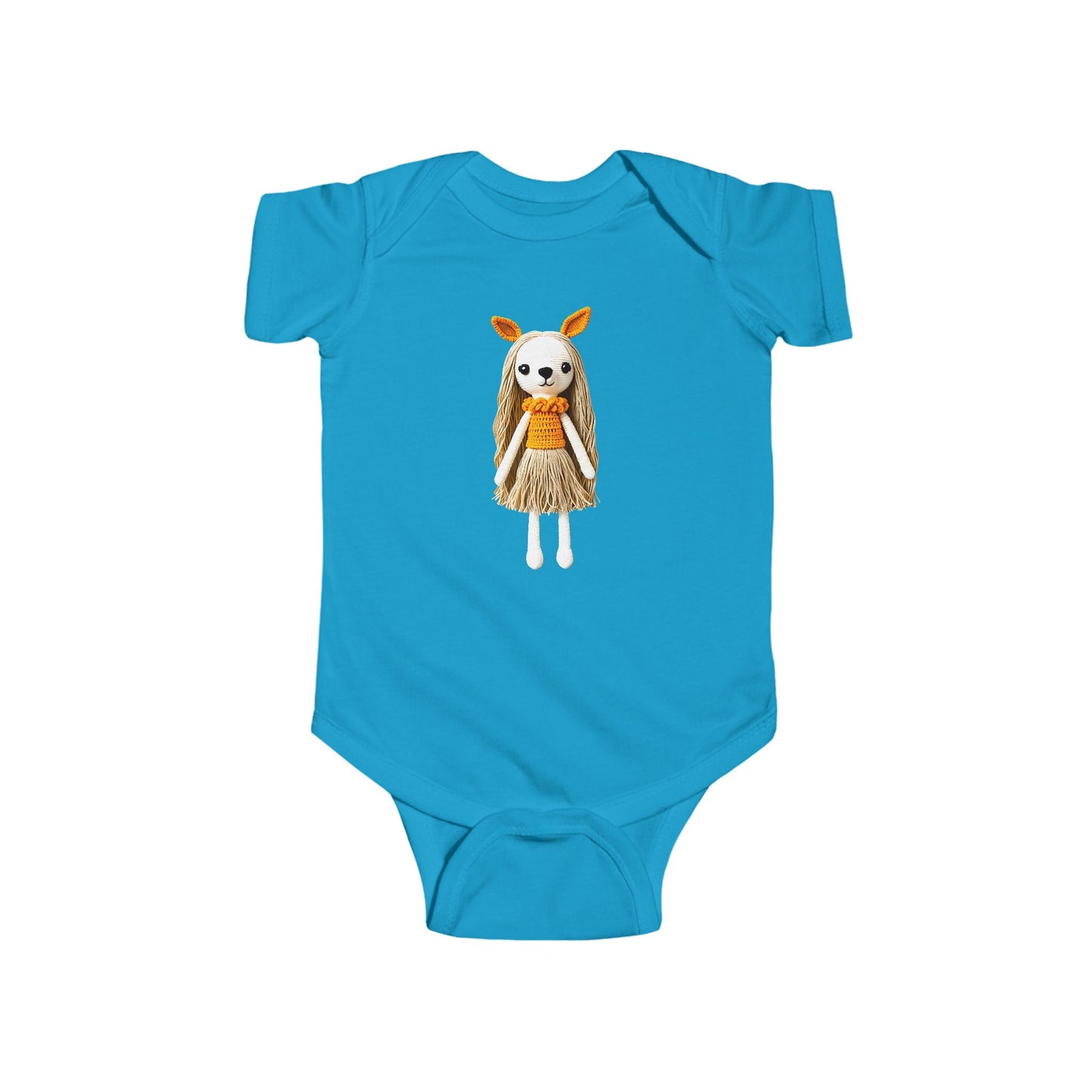 ISABELLA Infant Fine Jersey Bodysuit NB: 0-24 mos