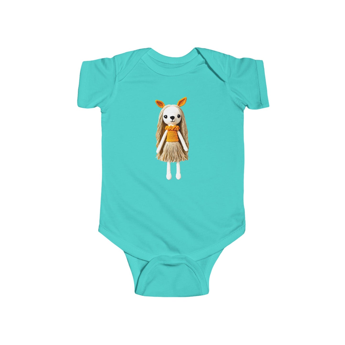 ISABELLA Infant Fine Jersey Bodysuit NB: 0-24 mos