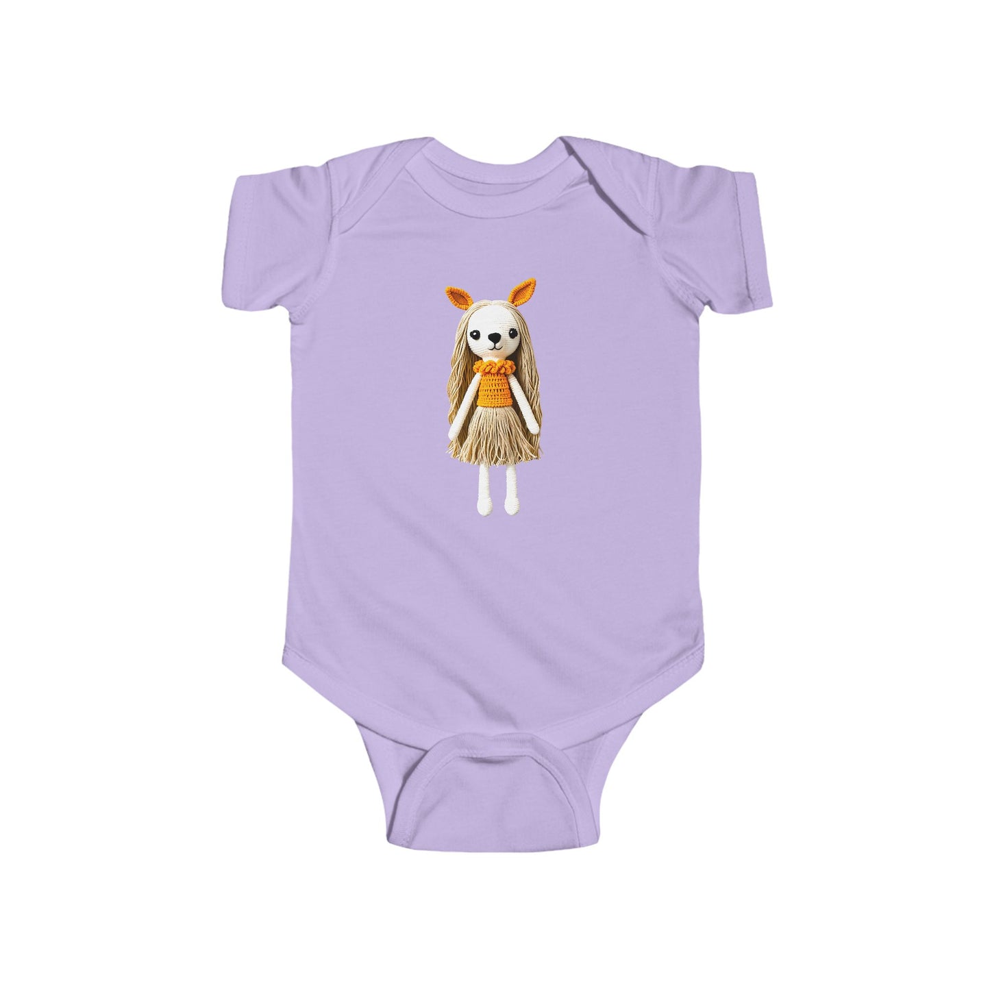 ISABELLA Infant Fine Jersey Bodysuit NB: 0-24 mos