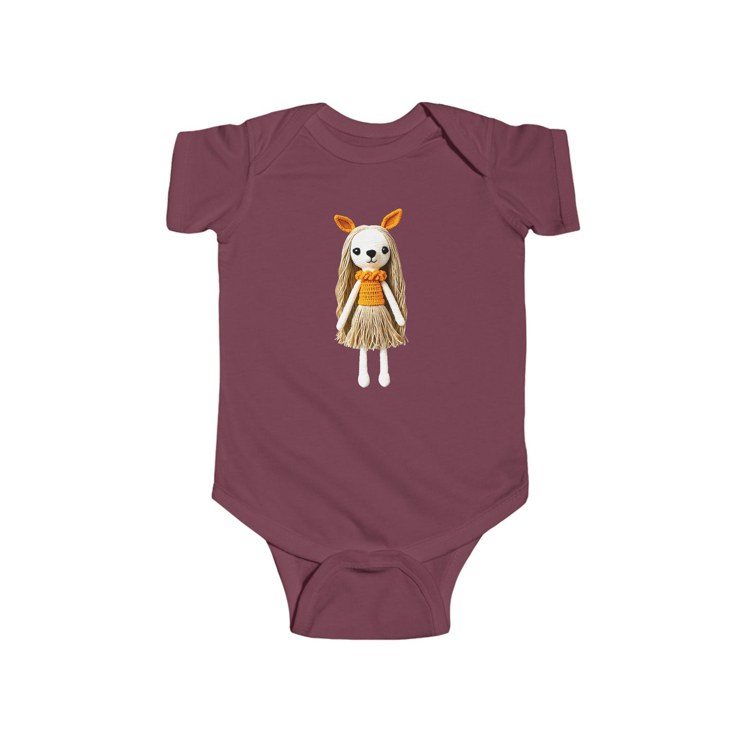 ISABELLA Infant Fine Jersey Bodysuit NB: 0-24 mos