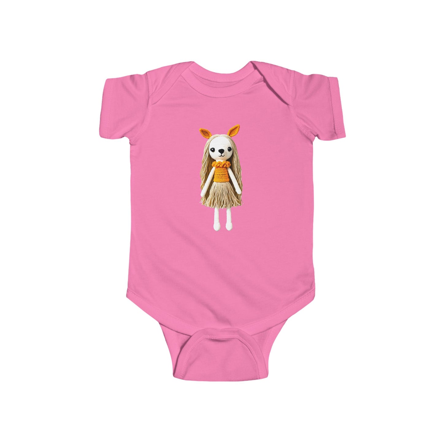 ISABELLA Infant Fine Jersey Bodysuit NB: 0-24 mos