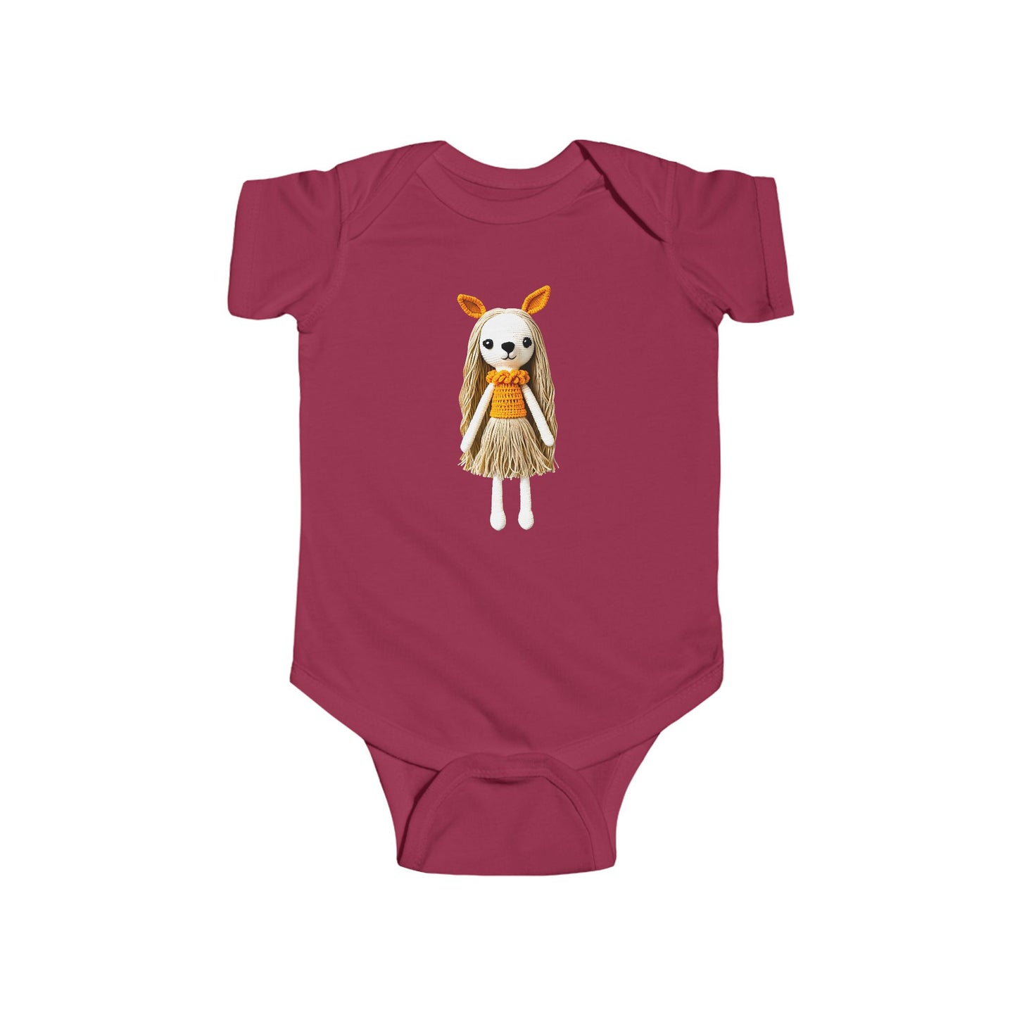 ISABELLA Infant Fine Jersey Bodysuit NB: 0-24 mos