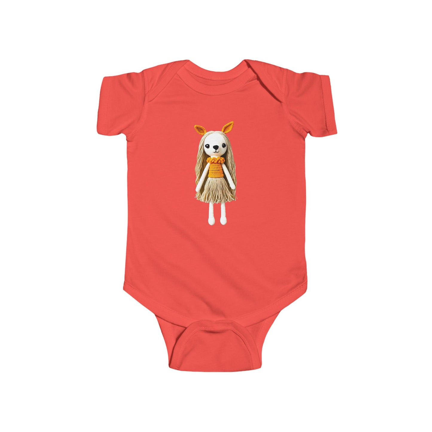 ISABELLA Infant Fine Jersey Bodysuit NB: 0-24 mos
