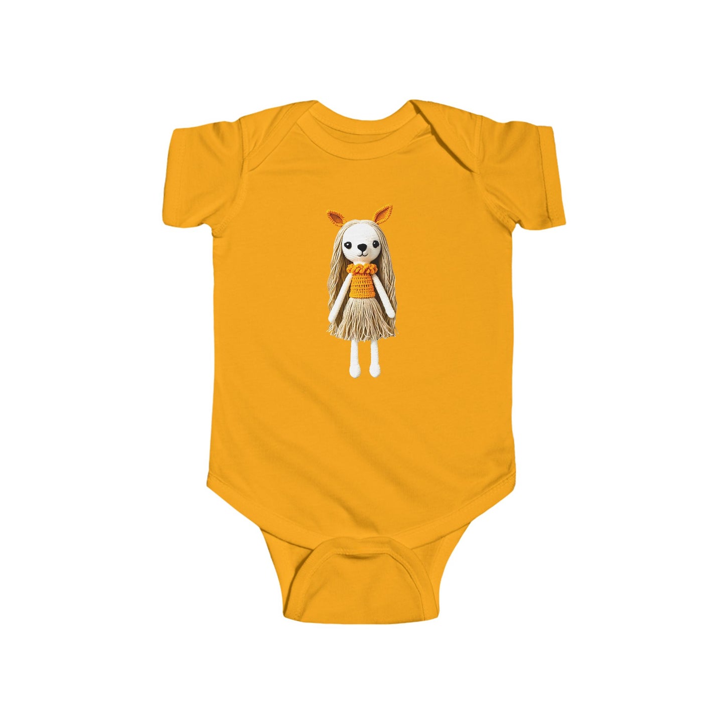 ISABELLA Infant Fine Jersey Bodysuit NB: 0-24 mos