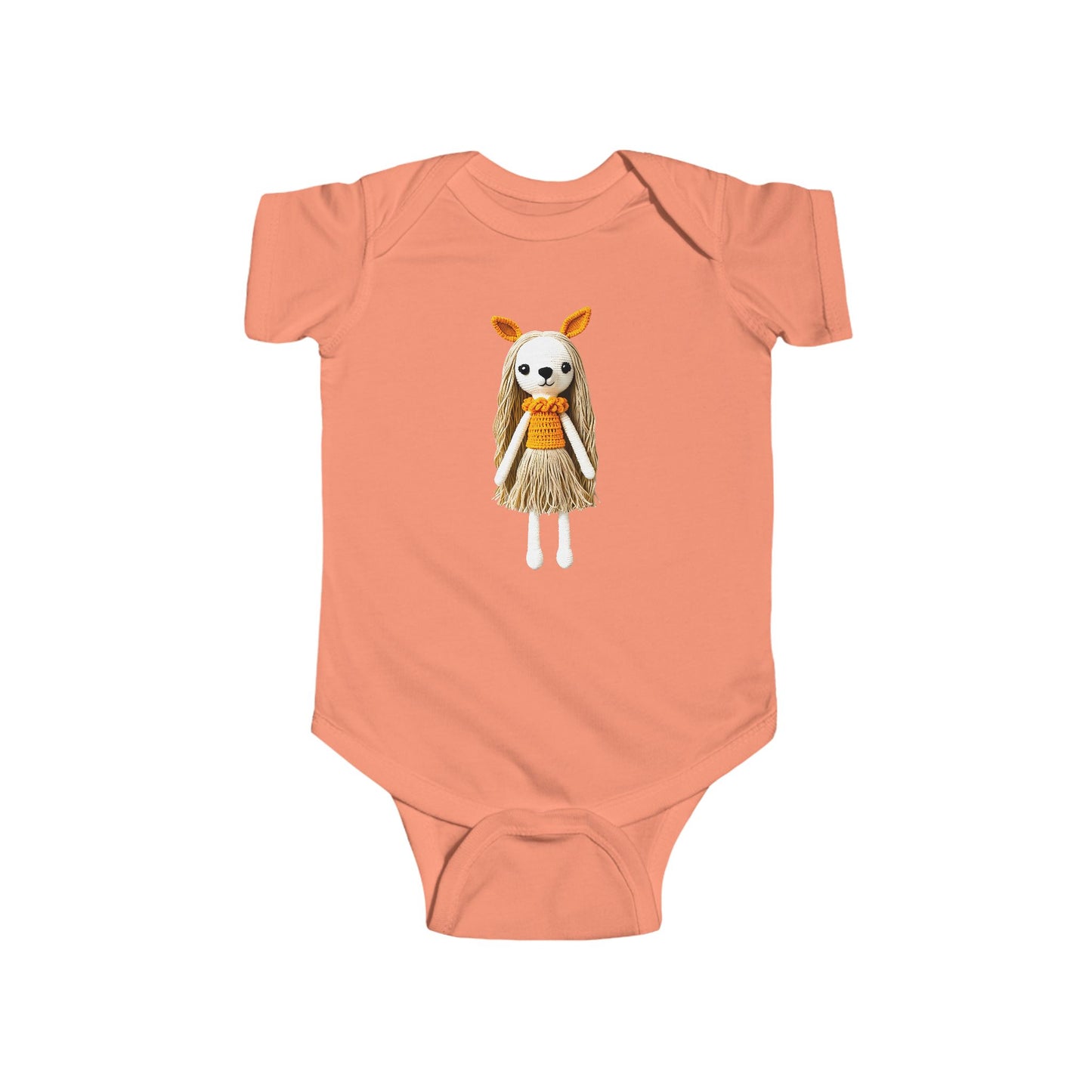 ISABELLA Infant Fine Jersey Bodysuit NB: 0-24 mos