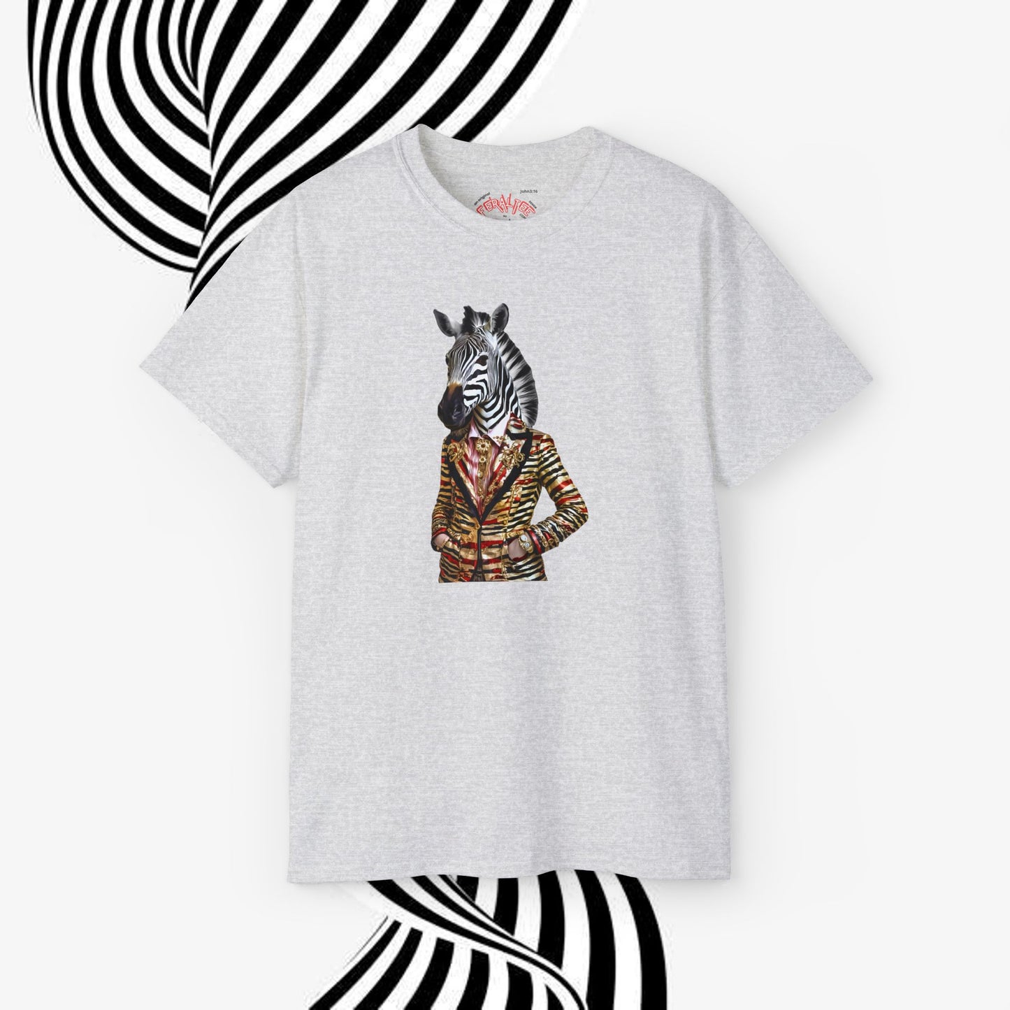 STRIPES -Camiseta Unisex de Algodón Ultrafino