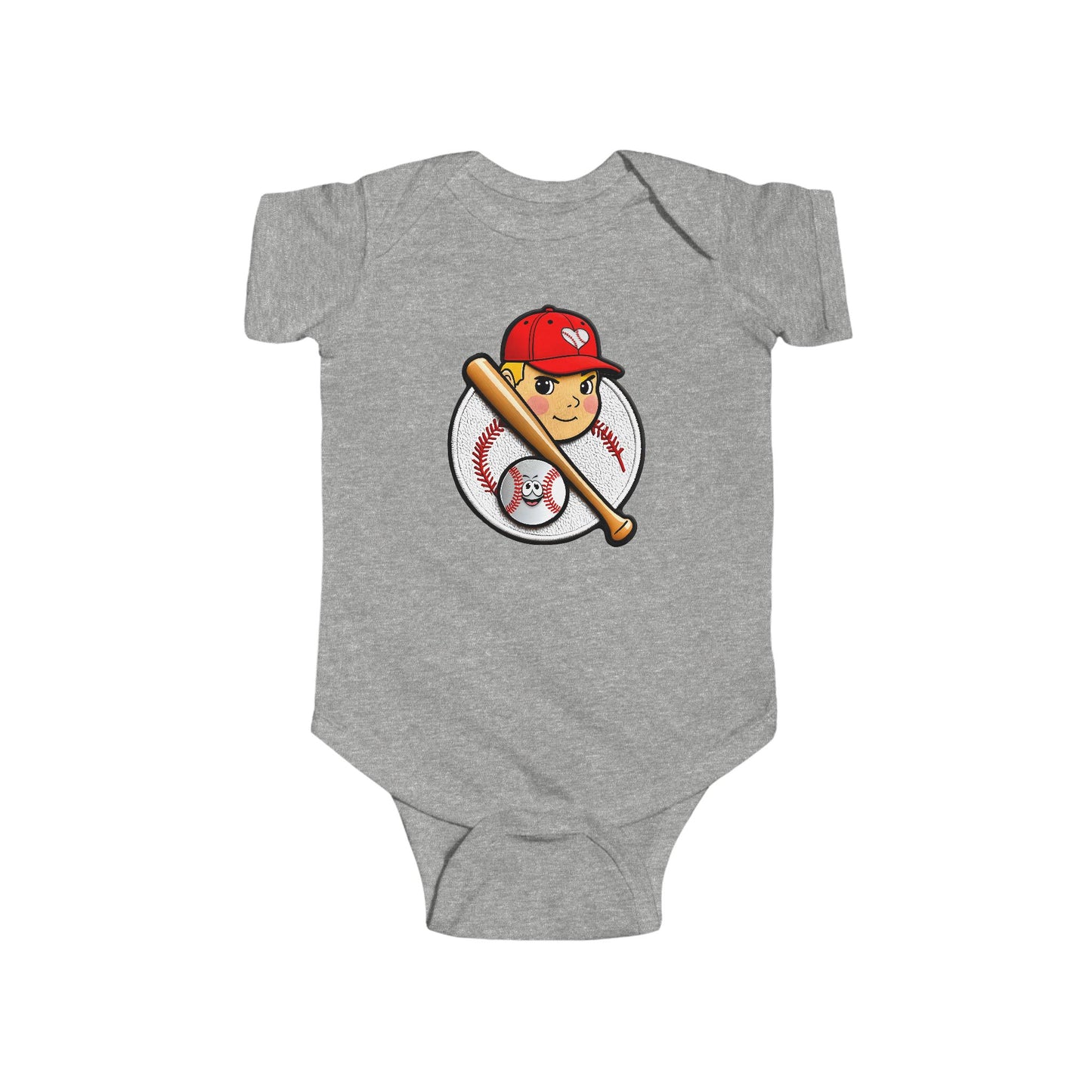 BOOMER Infant Fine Jersey Bodysuit NB: 0 - 24 mo