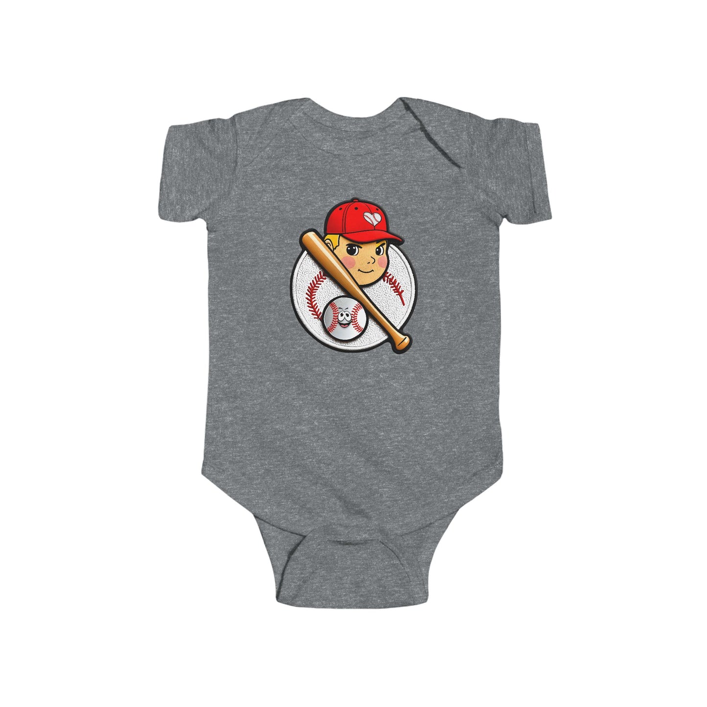 BOOMER Infant Fine Jersey Bodysuit NB: 0 - 24 mo