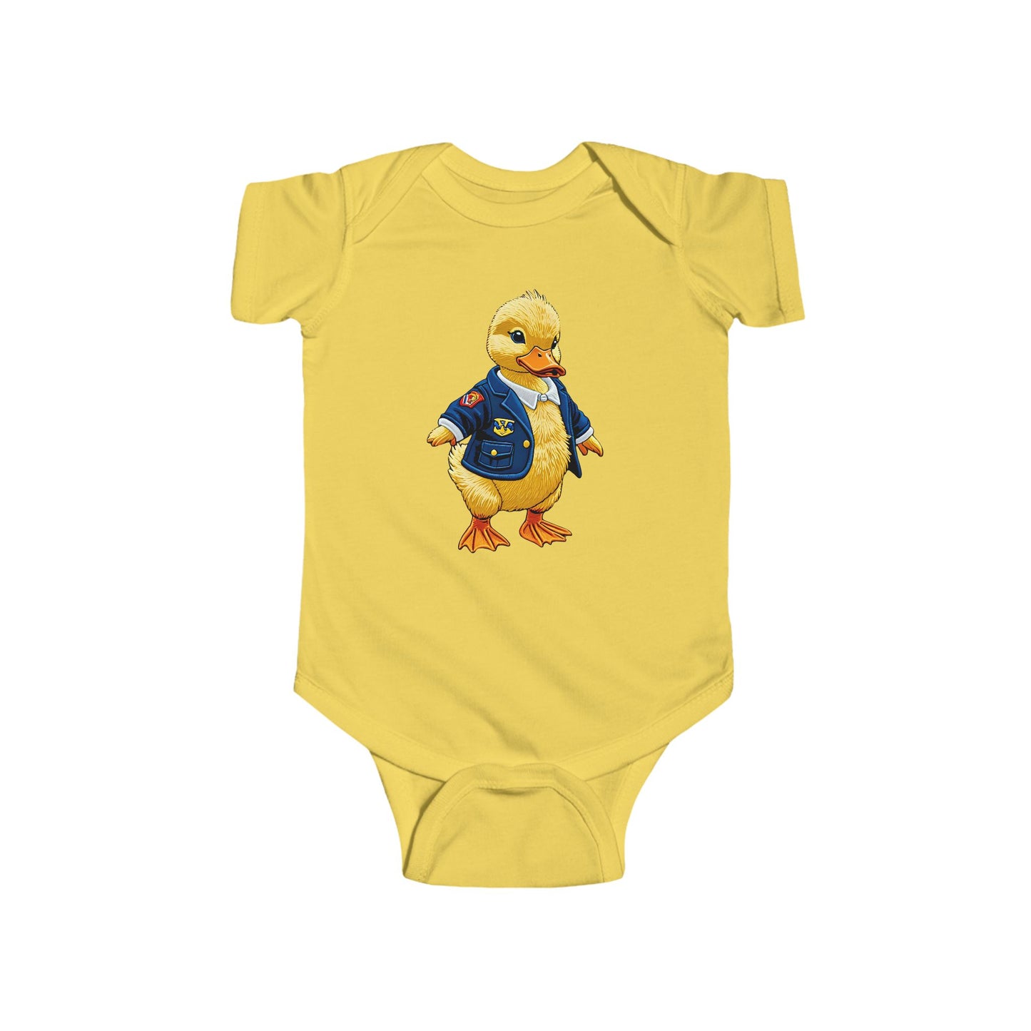 DUCKY DENIM Infant Fine Jersey Bodysuit NB: 0 - 24 mo